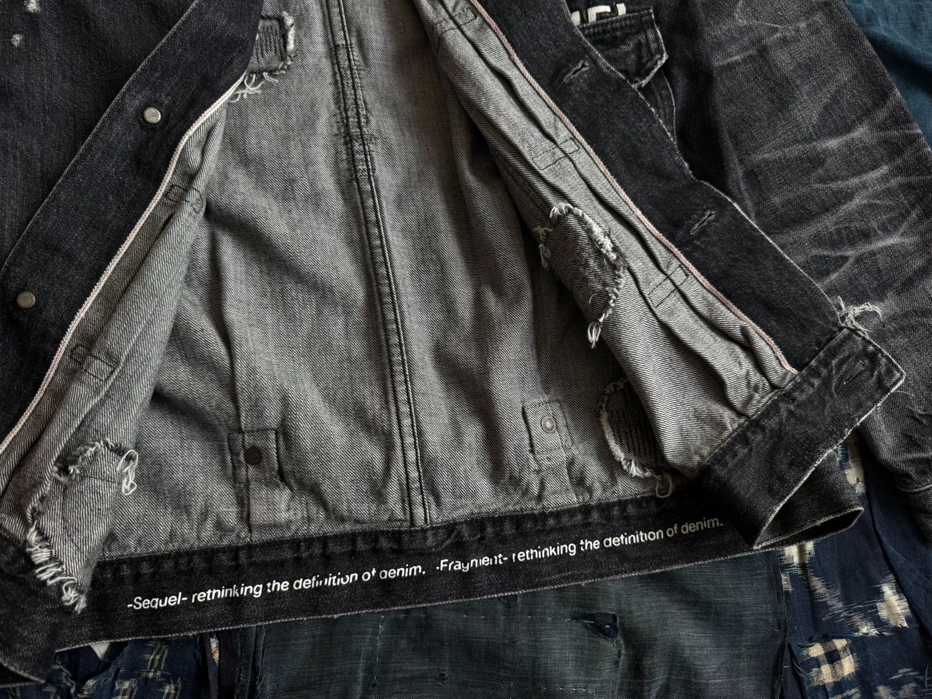 Hiroshi Fujiwara Fragment Sequel Denim Jacket by Hiroshi Fujiwara Size US M / EU 48-50 / 2 - 8 Thumbnail