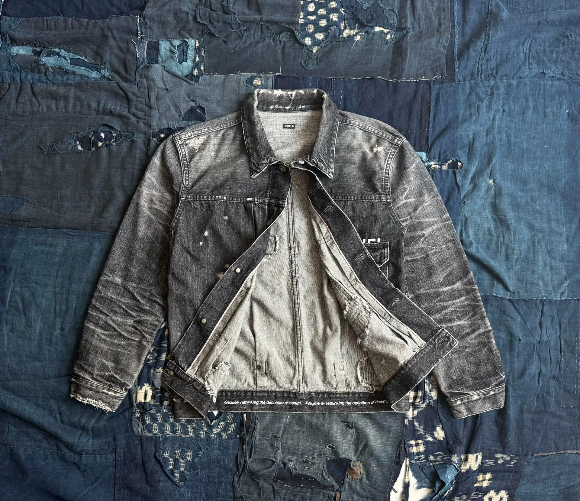 Hiroshi Fujiwara Fragment Sequel Denim Jacket by Hiroshi Fujiwara Size US M / EU 48-50 / 2 - 2 Thumbnail