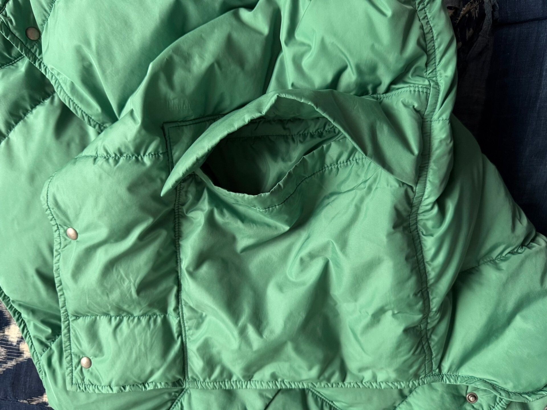 Visvim VISVIM 22AW Green Down Vest Size US L / EU 52-54 / 3 - 8 Thumbnail