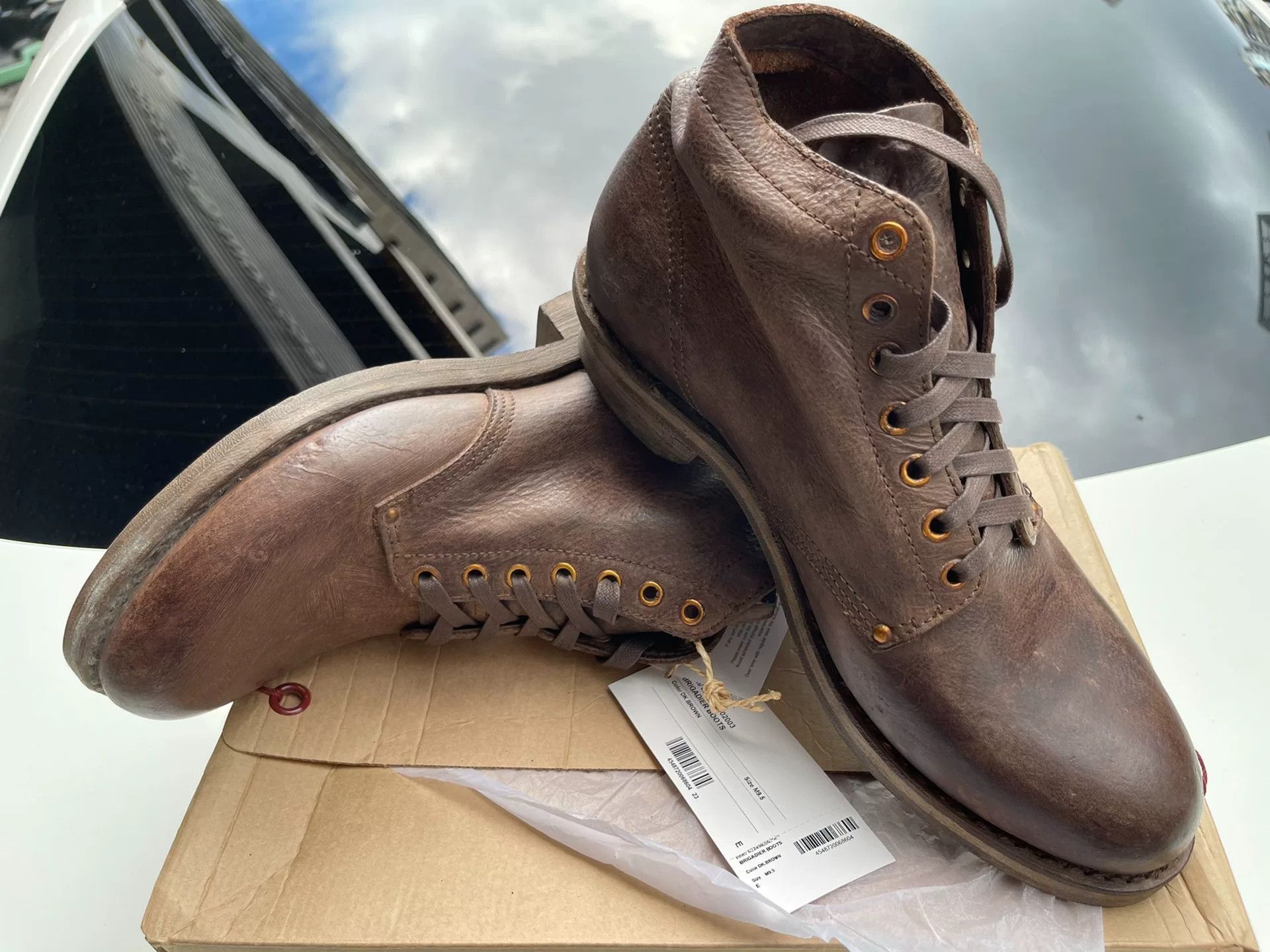 Visvim VISVIM 24SS ICT Brigadier Leather Boots Size US 9.5 / EU 42-43 - 2 Thumbnail