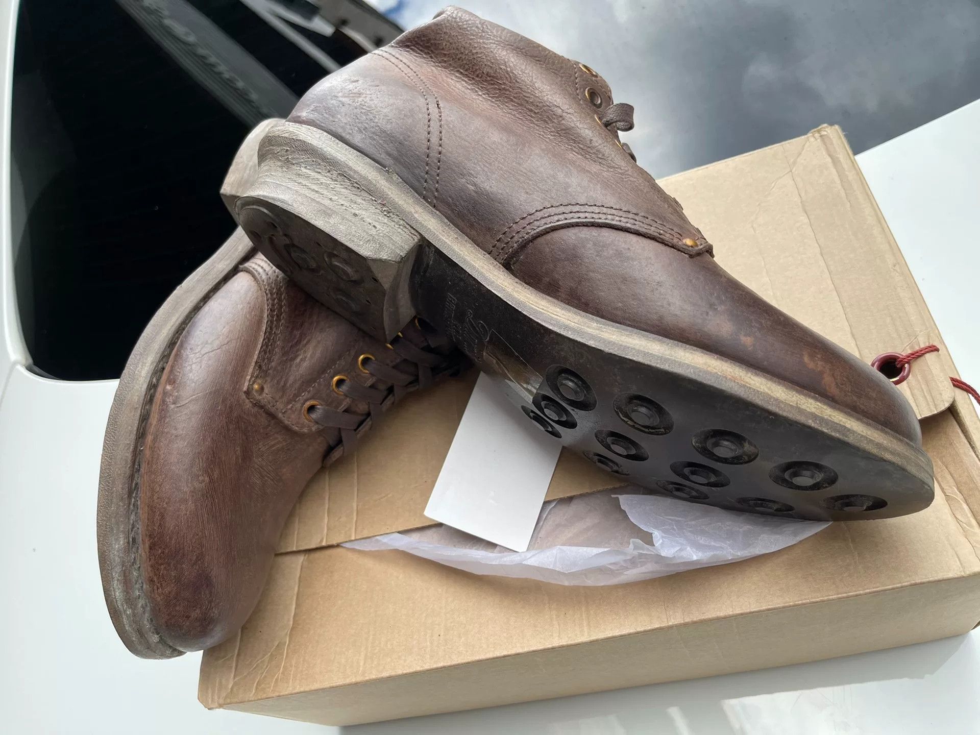 Visvim VISVIM 24SS ICT Brigadier Leather Boots Size US 9.5 / EU 42-43 - 3 Thumbnail