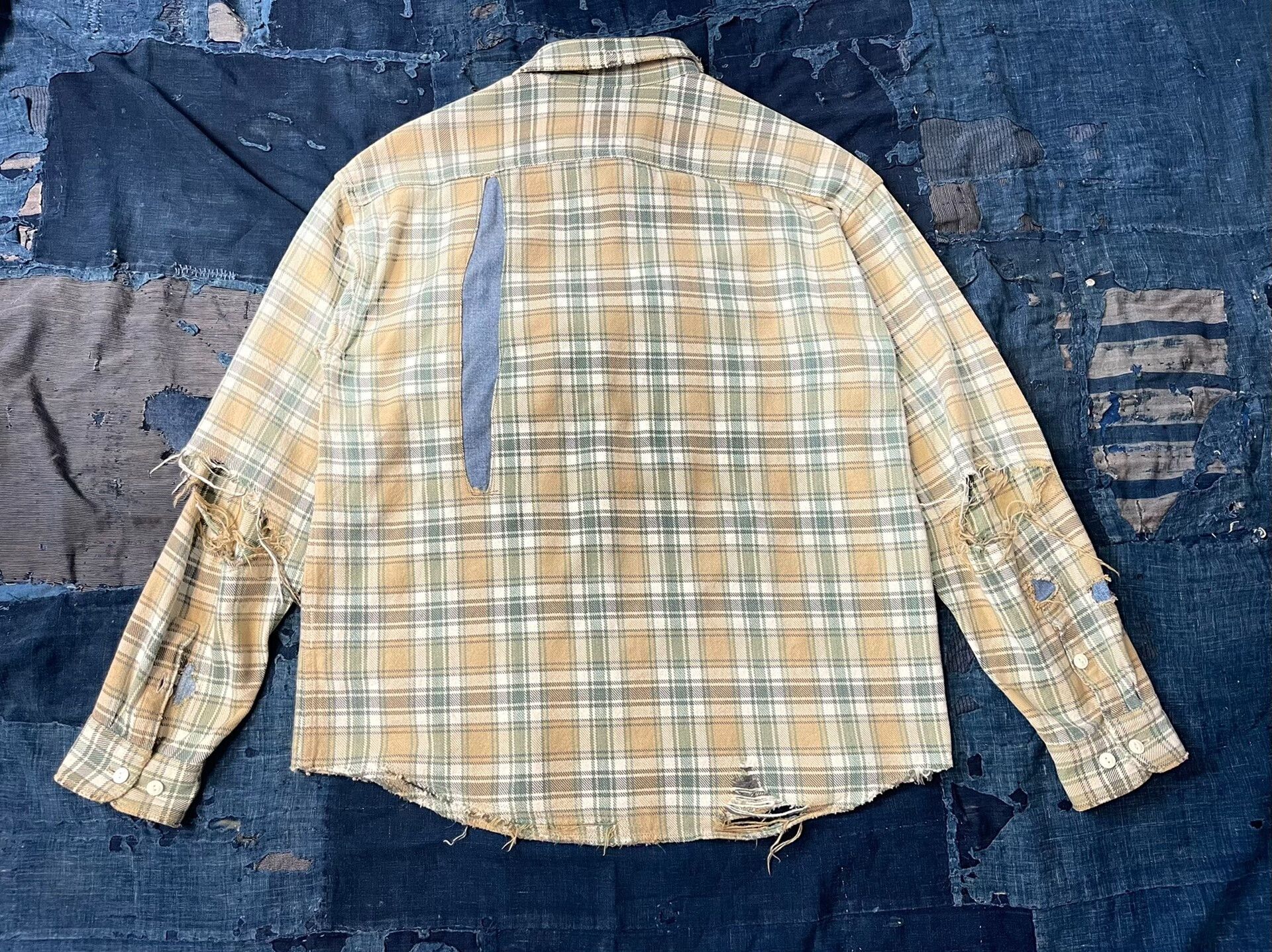 Visvim VISVIM 20SS Lumber Shirt Crash Beige Size US M / EU 48-50 / 2 - 2 Thumbnail