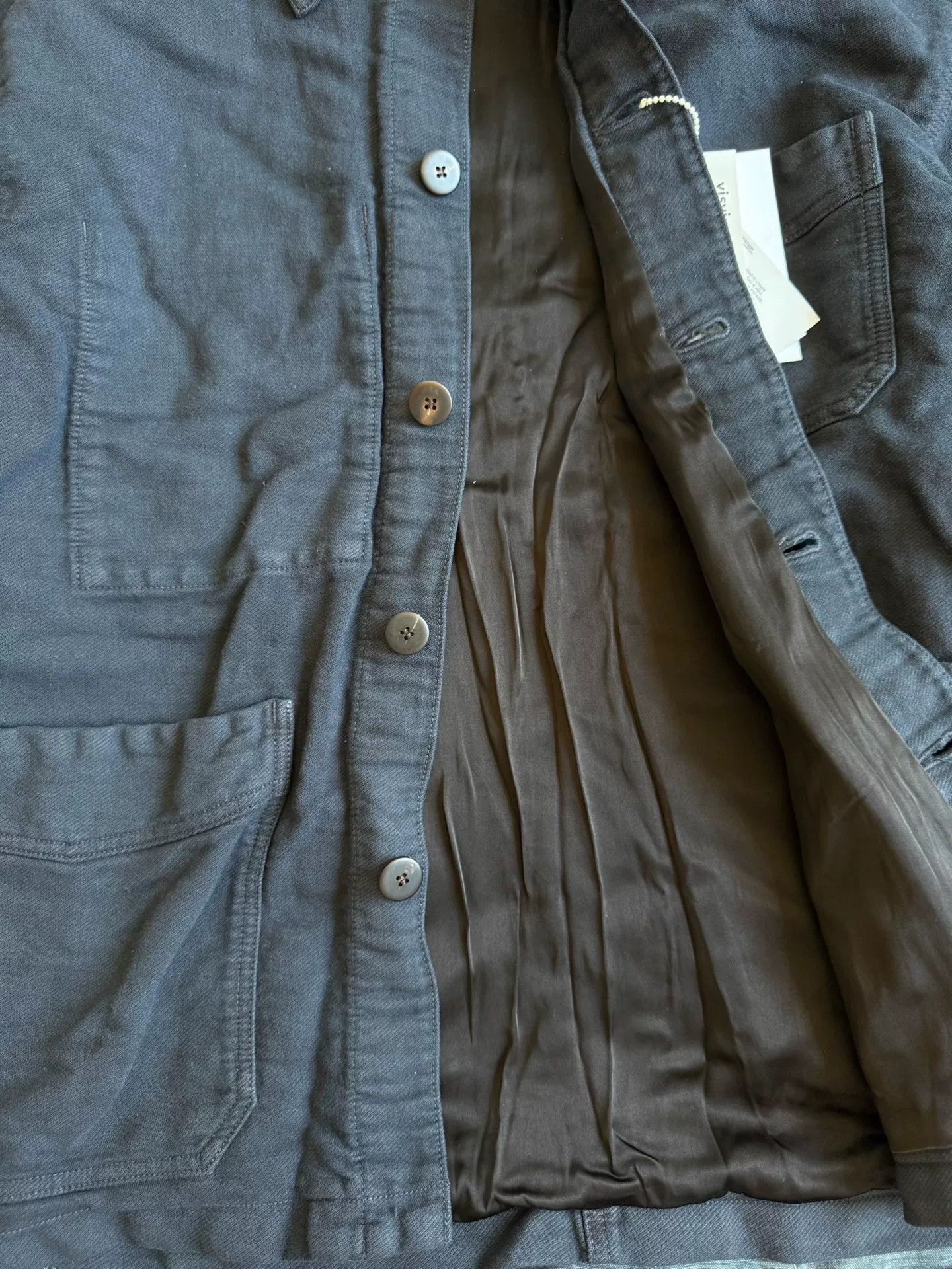 Visvim VISVIM Travail Coverall Moleskin Jacket Size US M / EU 48-50 / 2 - 7 Thumbnail