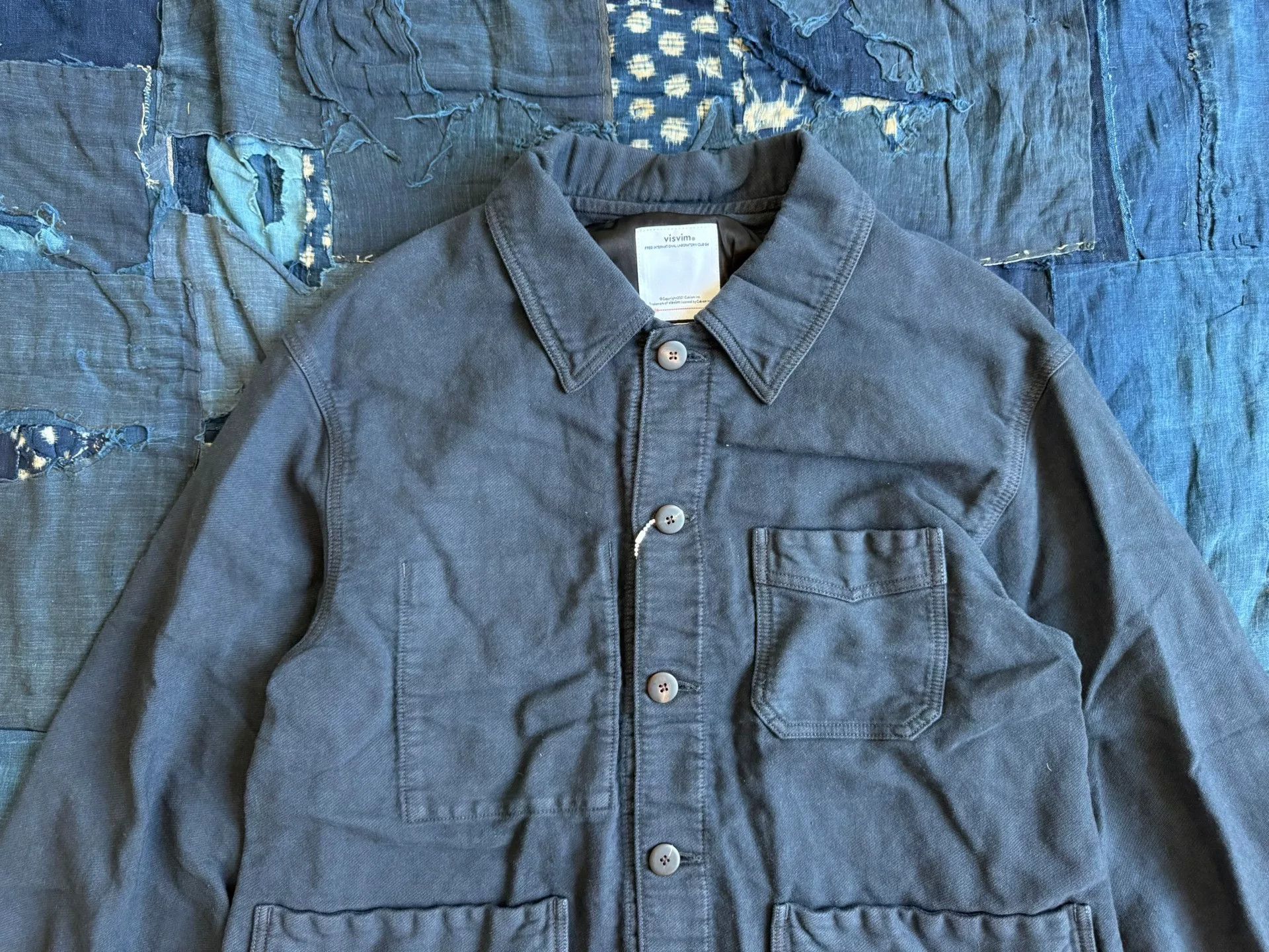 Visvim VISVIM Travail Coverall Moleskin Jacket Size US M / EU 48-50 / 2 - 4 Thumbnail