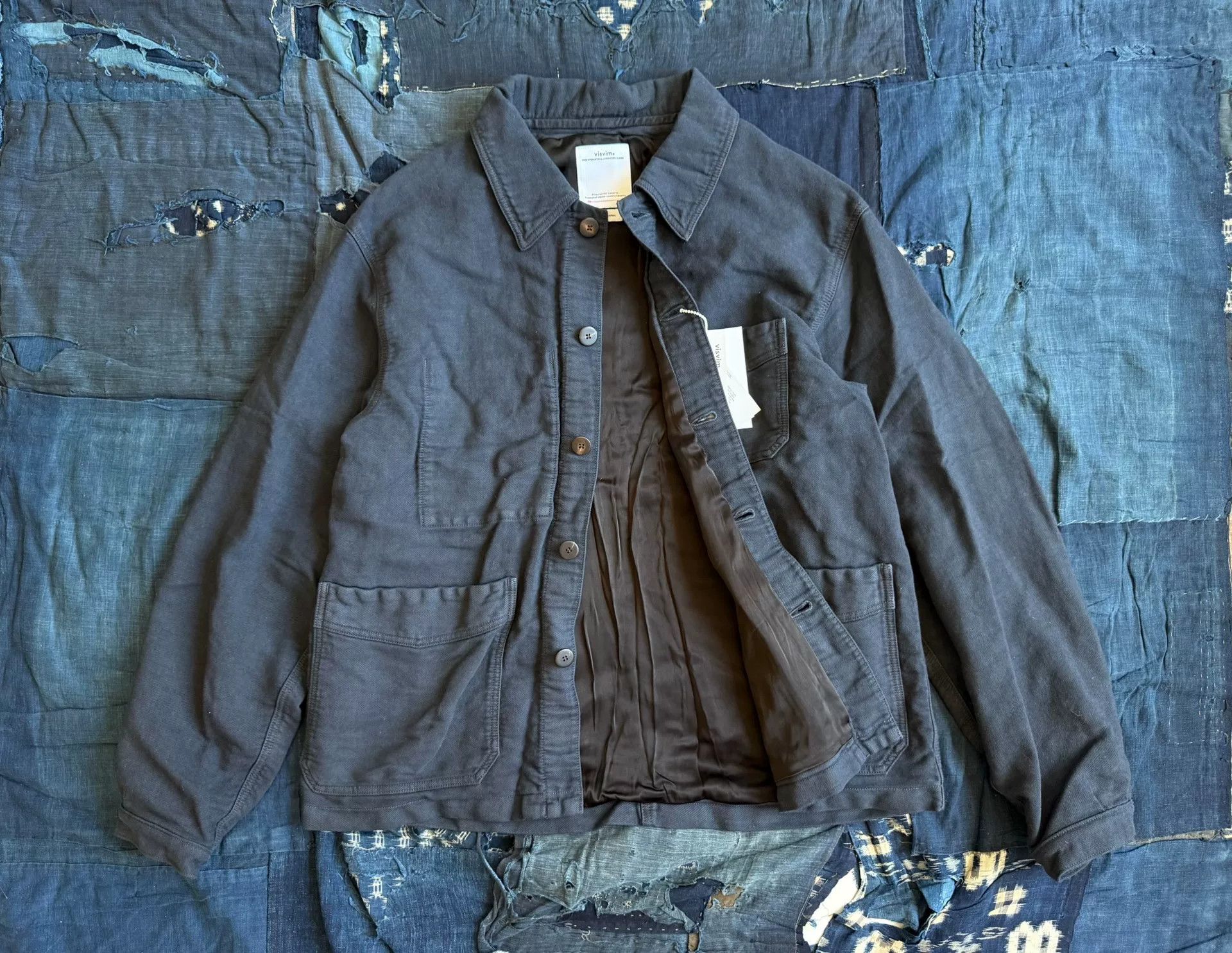 Visvim VISVIM Travail Coverall Moleskin Jacket Size US M / EU 48-50 / 2 - 2 Thumbnail