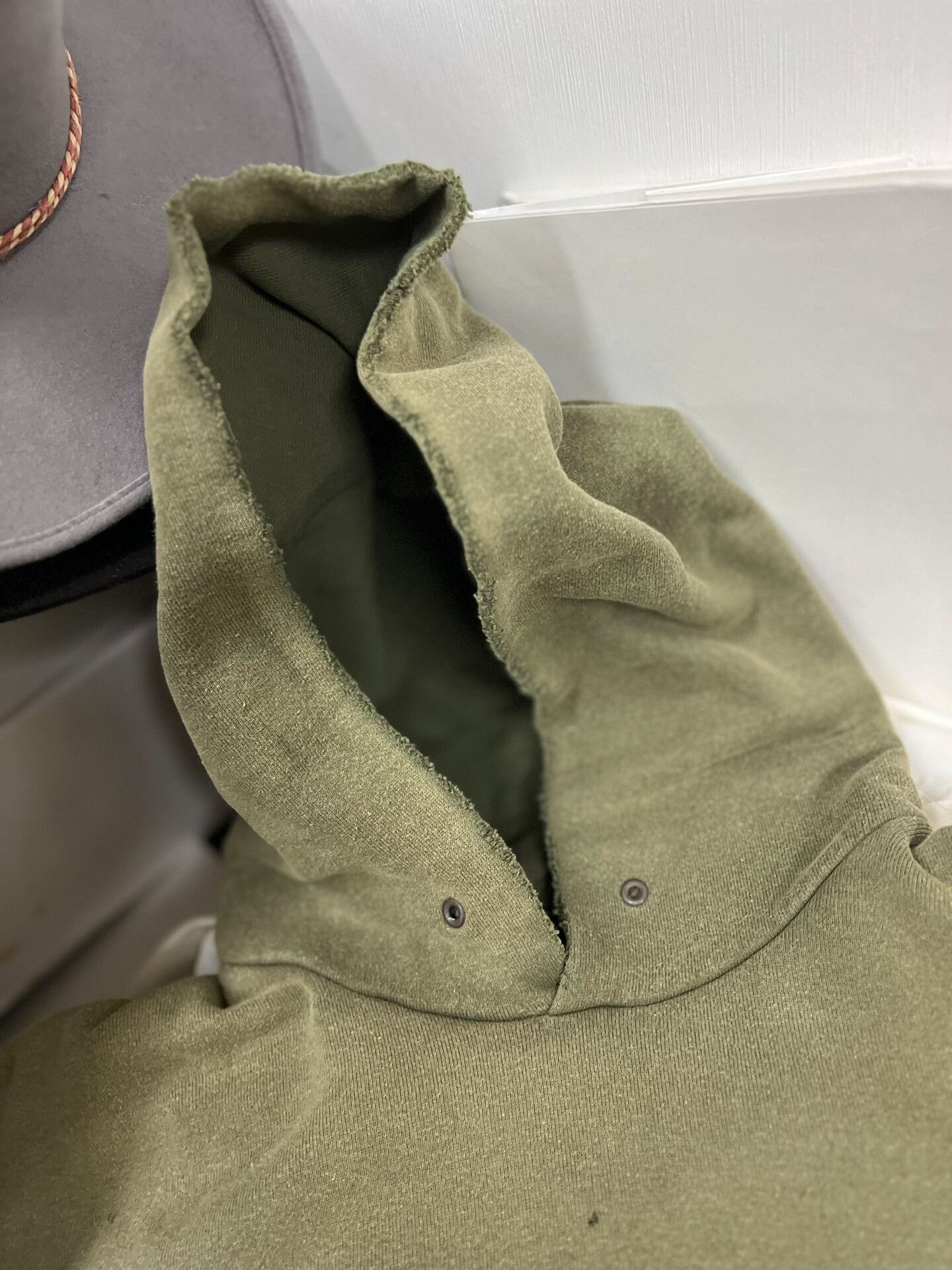 Visvim VISVIM Jumbo SB Hoodie in Olive Size US XL / EU 56 / 4 - 2 Thumbnail