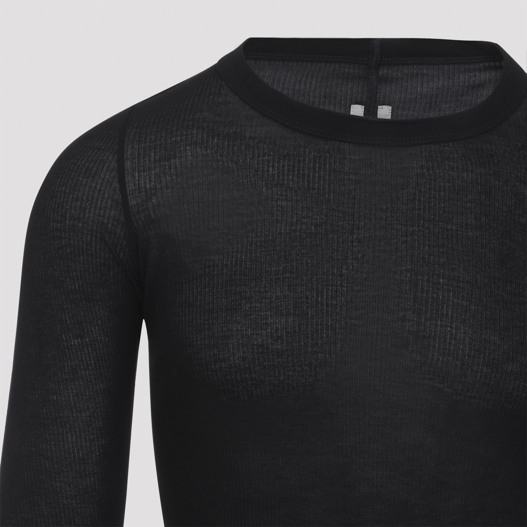 Rick Owens Rick Owens Rib LS T-shirt Size US XL / EU 56 / 4 - 3 Thumbnail