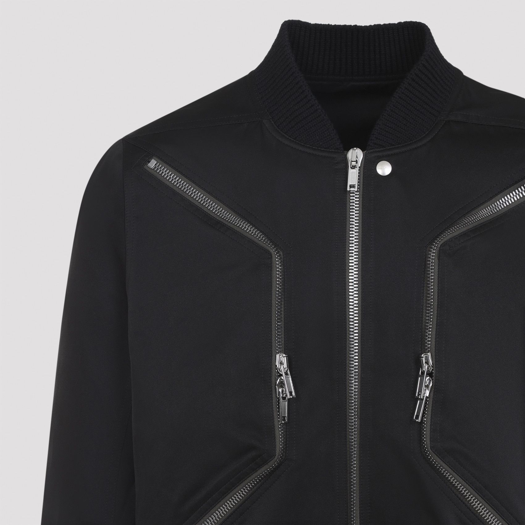 Rick Owens Rick Owens Heizer Flight Jacket Size US L / EU 52-54 / 3 - 3 Thumbnail