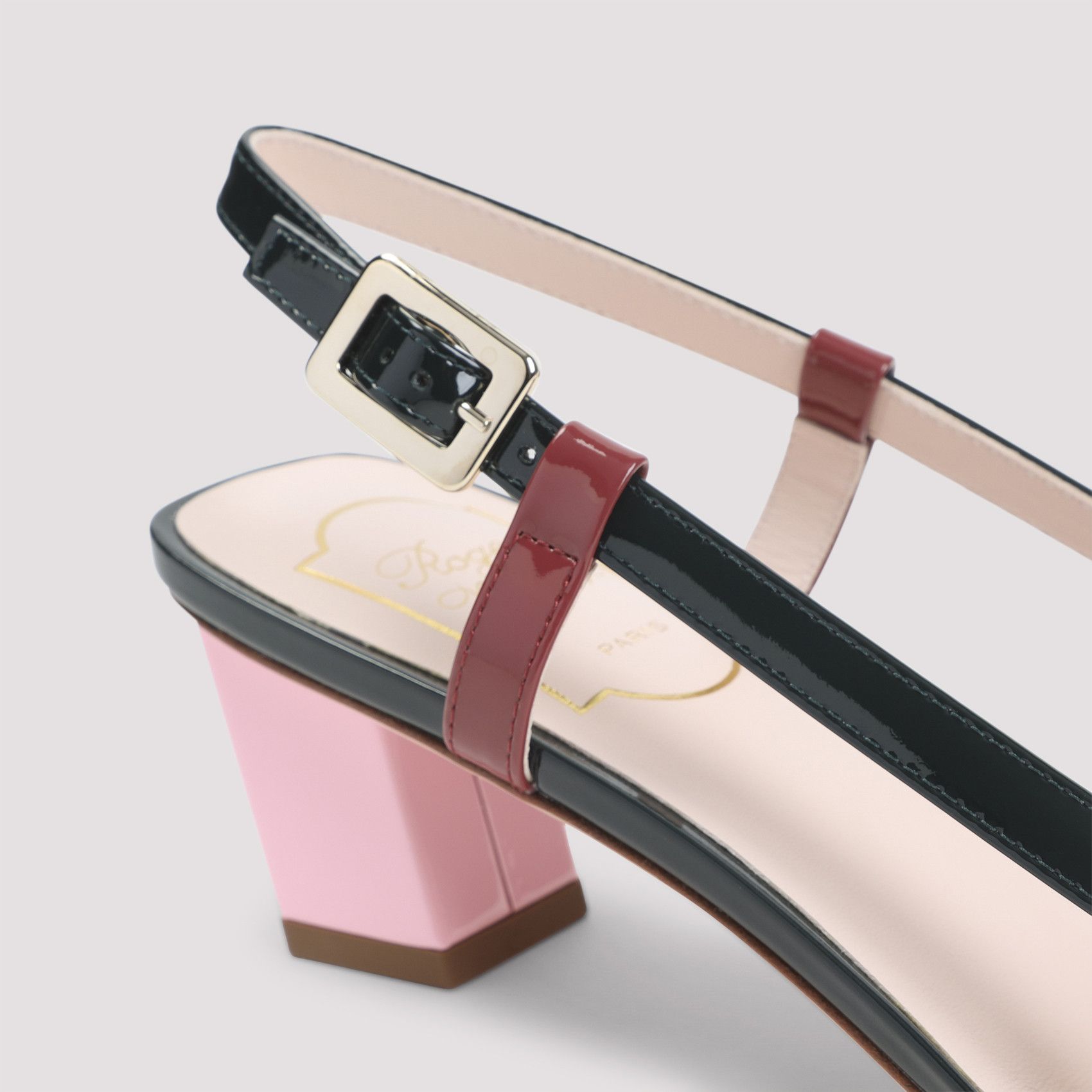 Roger Vivier Roger Vivier BV Lacquered Buckle 45 Pumps Size US 7.5 / IT 37.5 - 5 Thumbnail