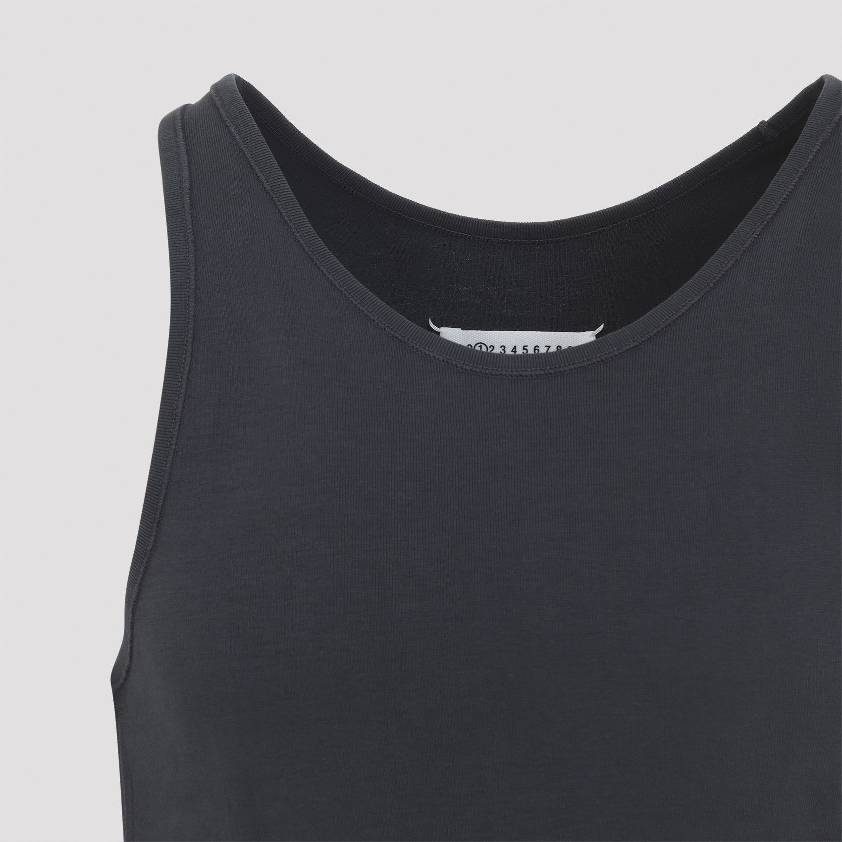 Maison Margiela Maison Margiela Cotton Tank Top Size US M / EU 48-50 / 2 - 3 Thumbnail
