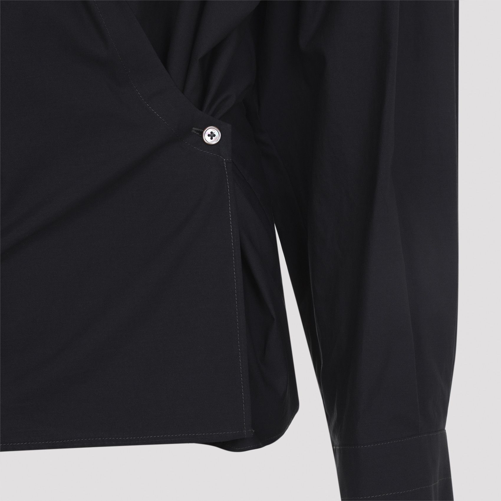 Lemaire Lemaire Straight Collar Twisted Shirt Size S / US 4 / IT 40 - 4 Thumbnail