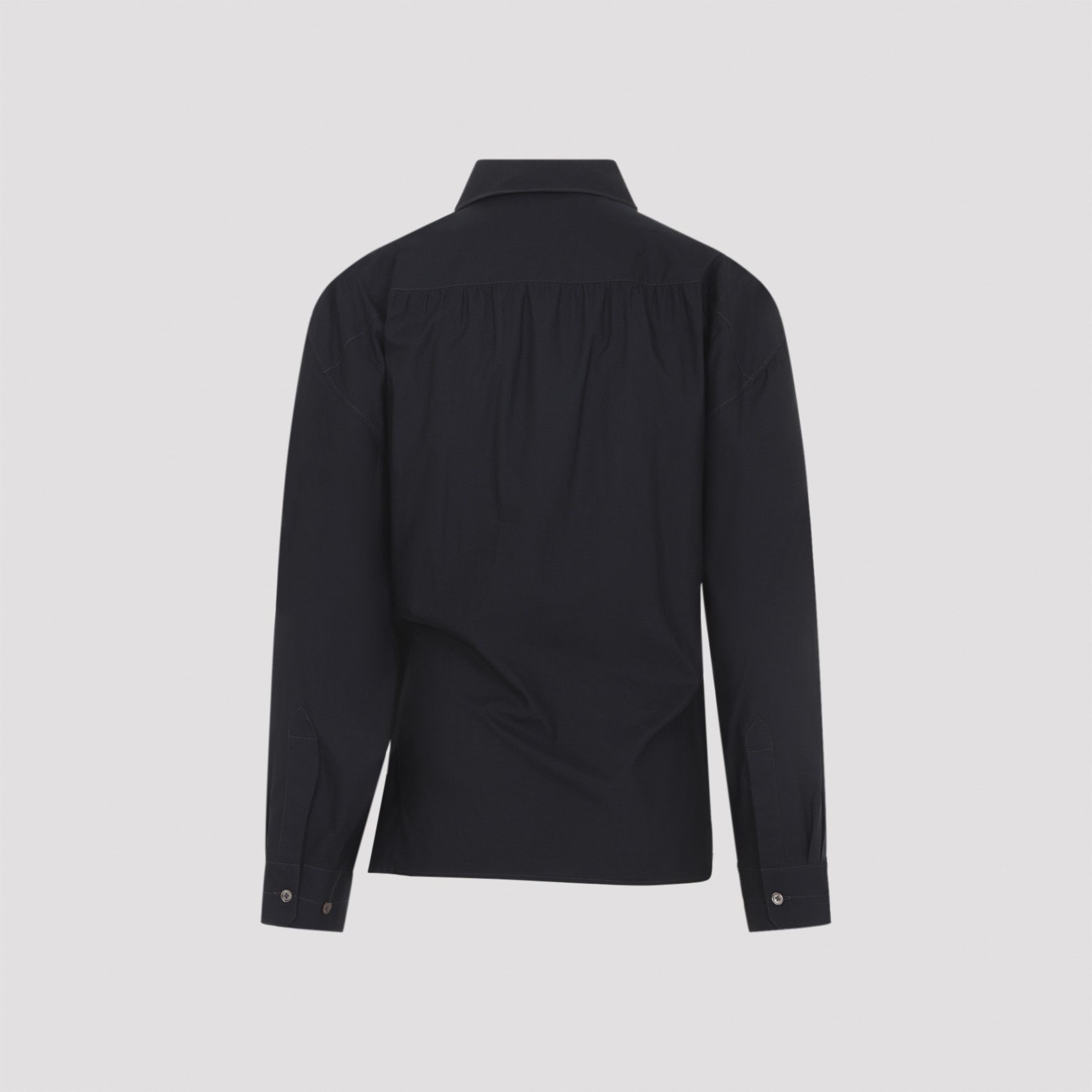 Lemaire Lemaire Straight Collar Twisted Shirt Size S / US 4 / IT 40 - 2 Thumbnail