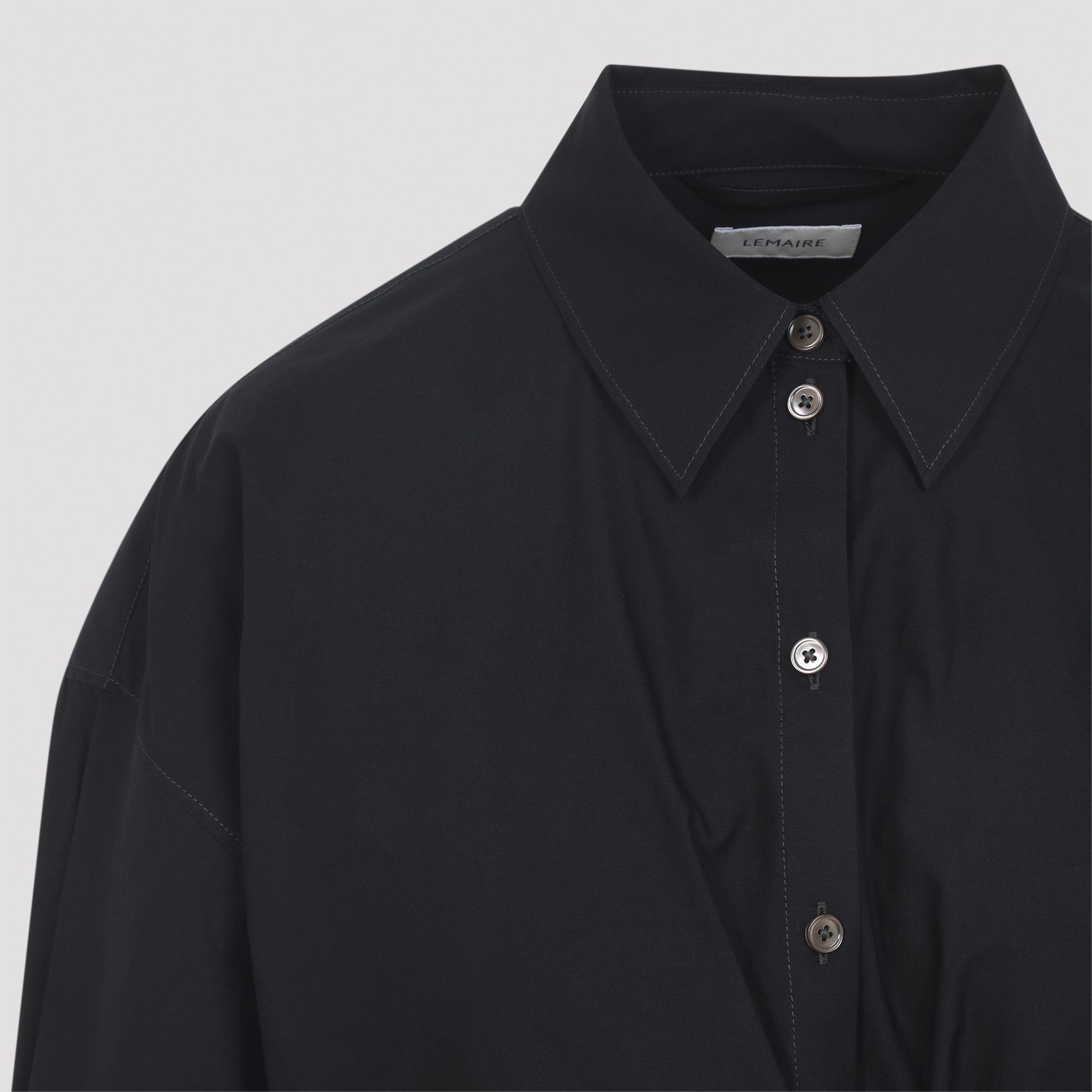Lemaire Lemaire Straight Collar Twisted Shirt Size S / US 4 / IT 40 - 3 Thumbnail
