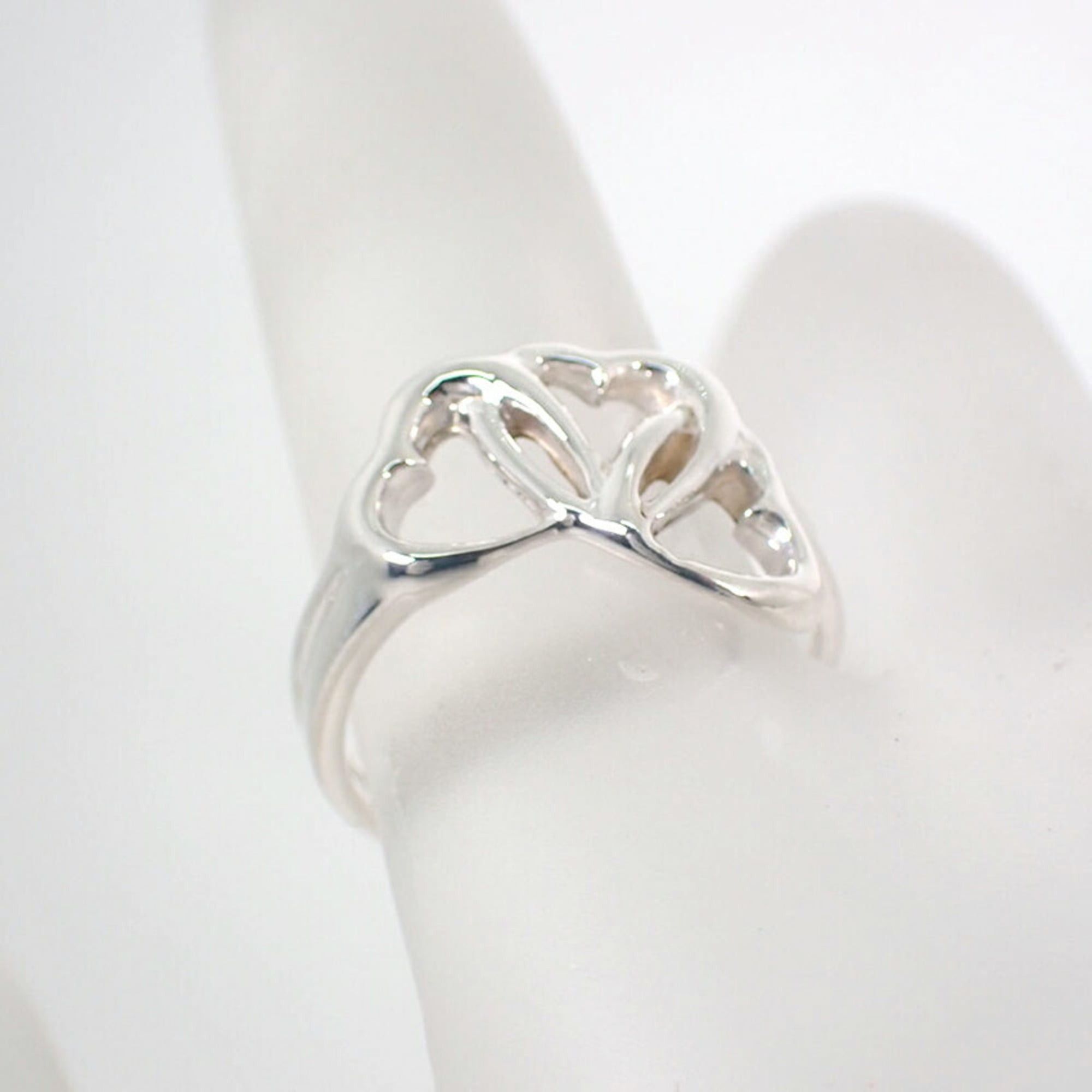 Tiffany & Co. TIFFANY 925 Triple Heart Ring, size 9 Size ONE SIZE - 7 Thumbnail