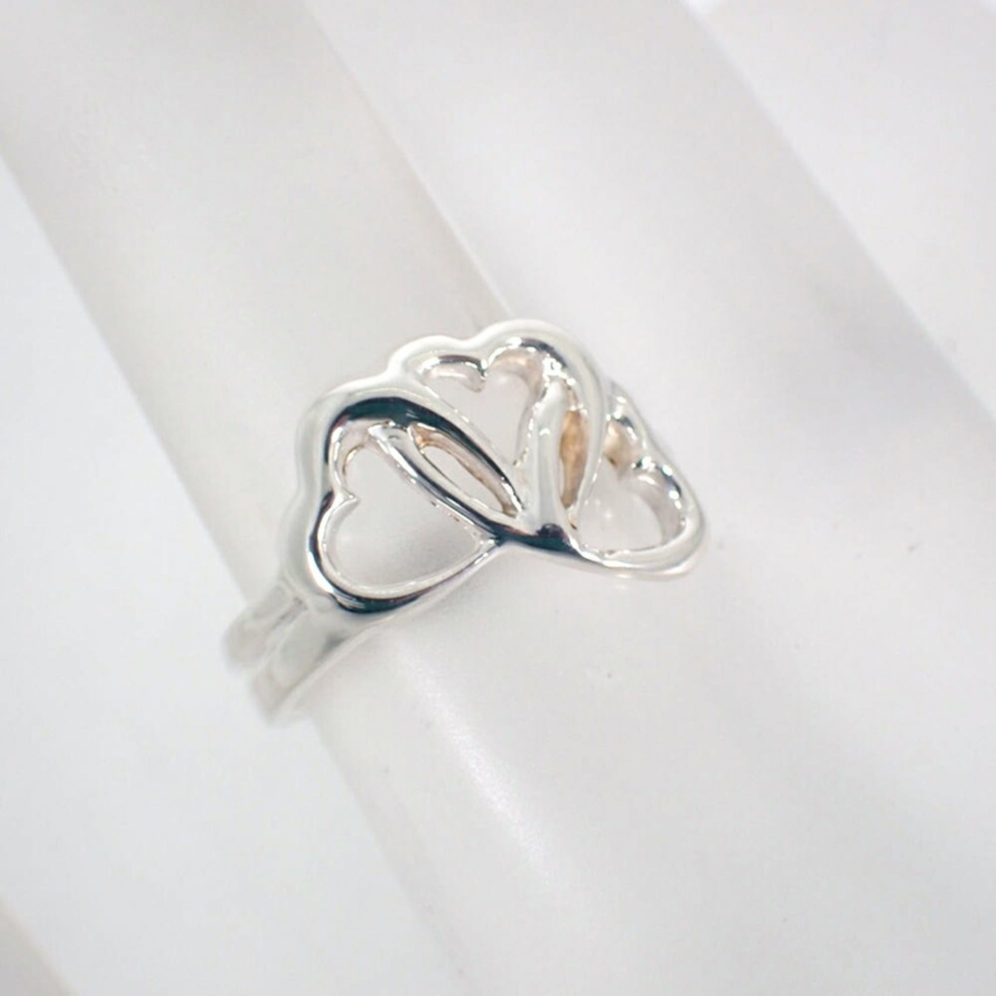 Tiffany & Co. TIFFANY 925 Triple Heart Ring, size 9 Size ONE SIZE - 6 Thumbnail