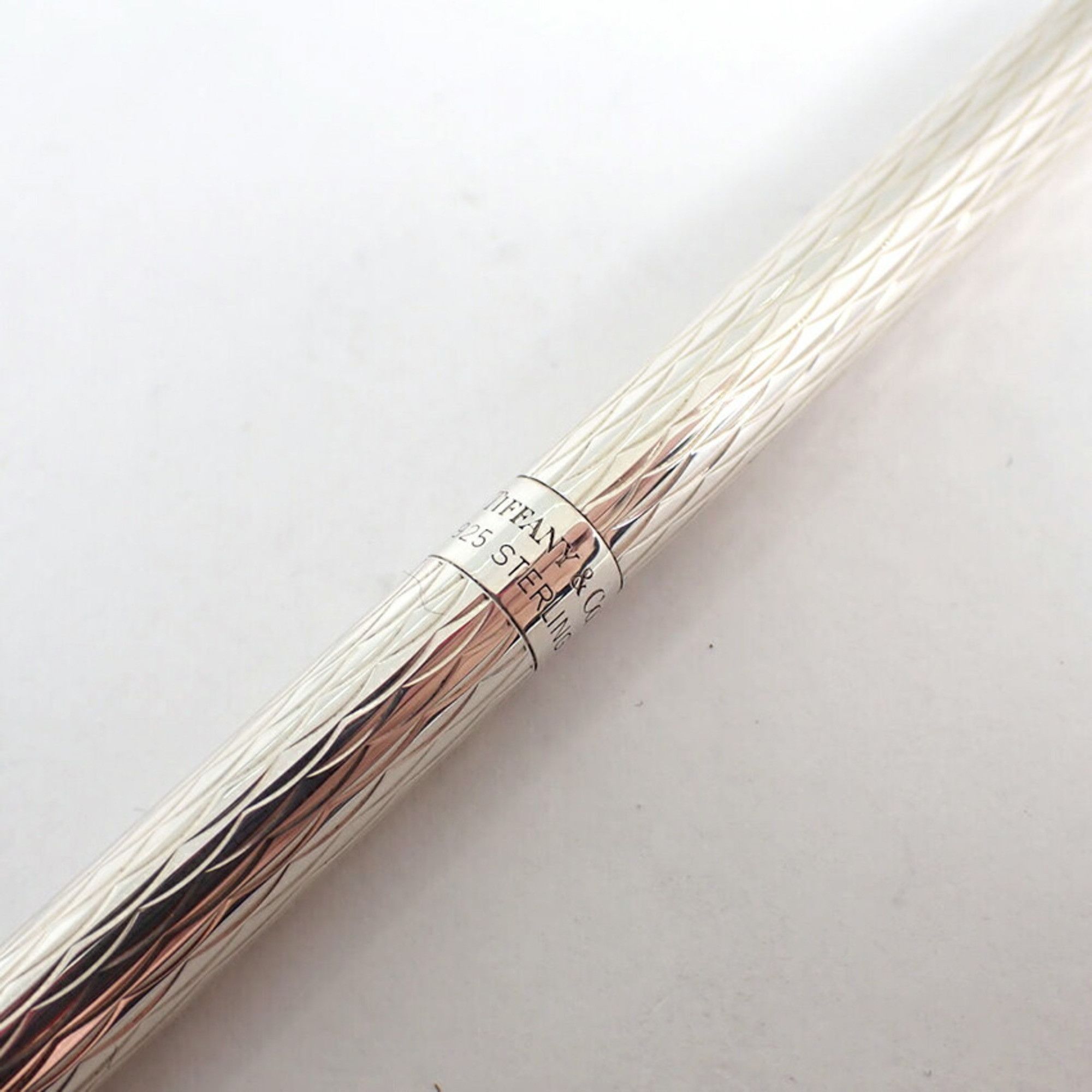 Tiffany & Co. TIFFANY 925 1837 Silver-Colored Twist Ballpoint Pen Size ONE SIZE - 4 Thumbnail