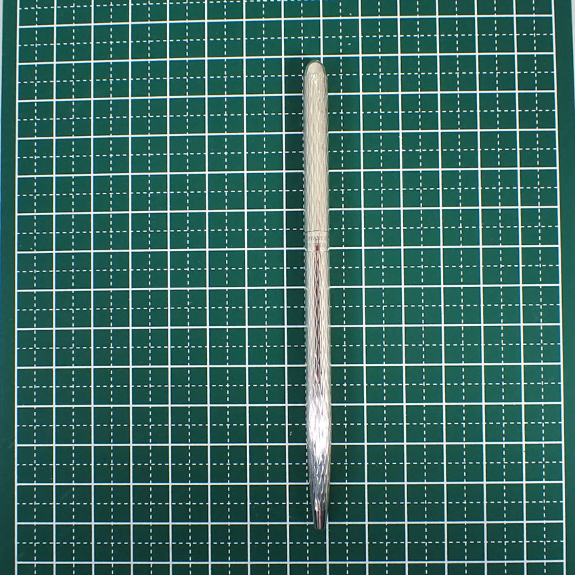 Tiffany & Co. TIFFANY 925 1837 Silver-Colored Twist Ballpoint Pen Size ONE SIZE - 8 Thumbnail