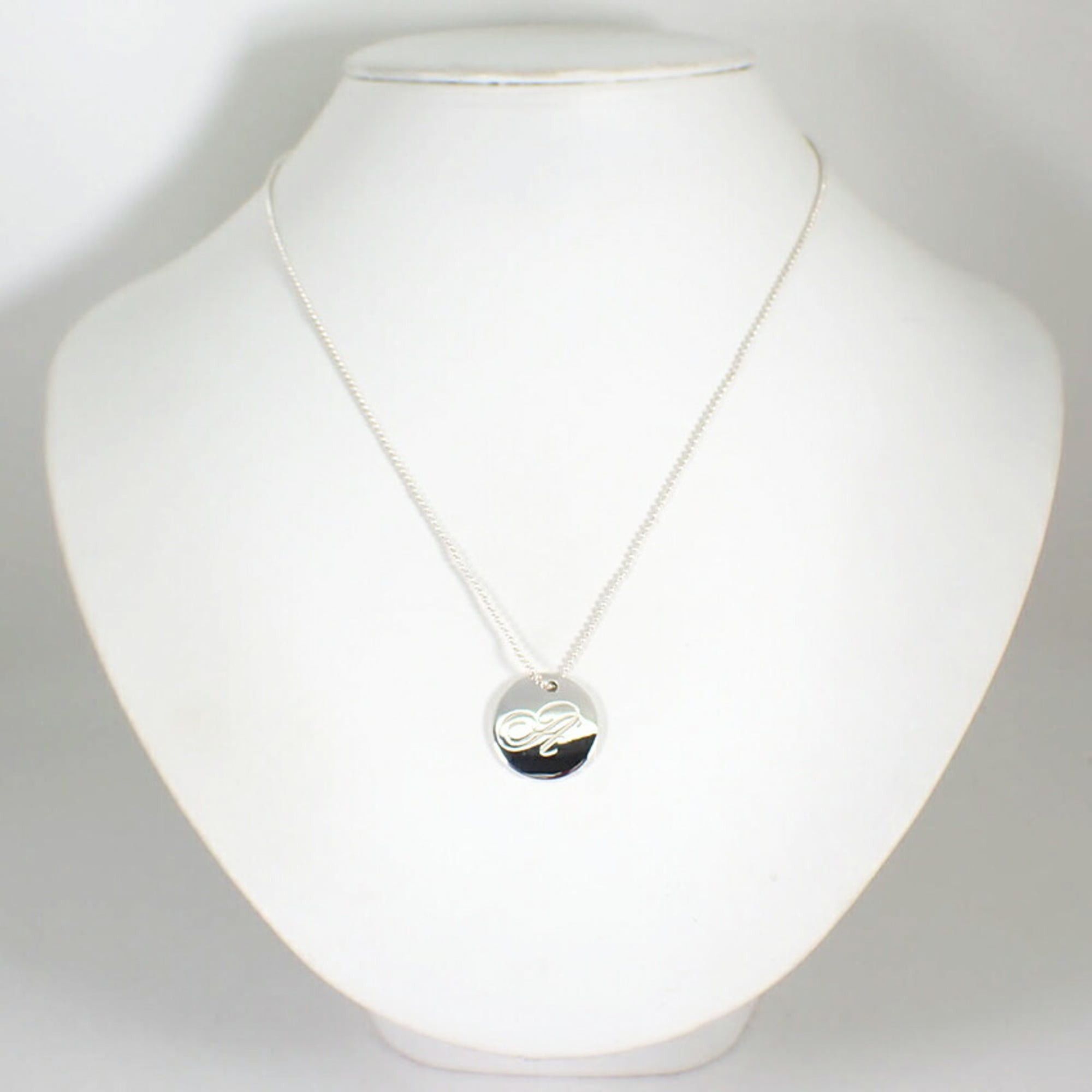 Tiffany & Co. TIFFANY 925 Initial A Pendant Necklace Size ONE SIZE - 3 Thumbnail