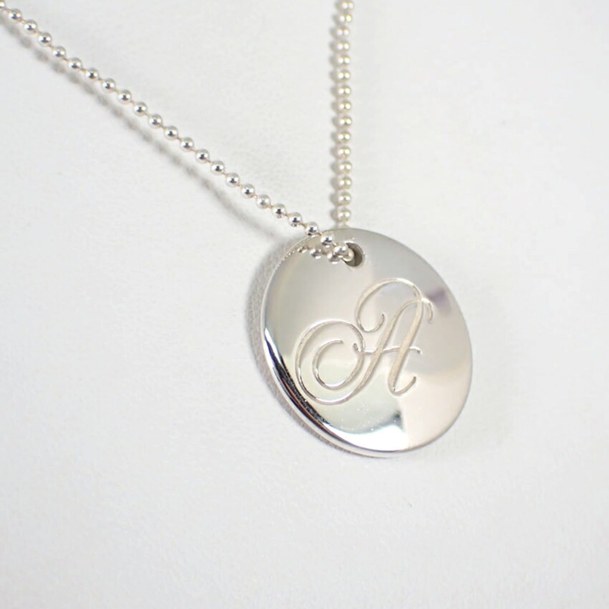 Tiffany & Co. TIFFANY 925 Initial A Pendant Necklace Size ONE SIZE - 4 Thumbnail