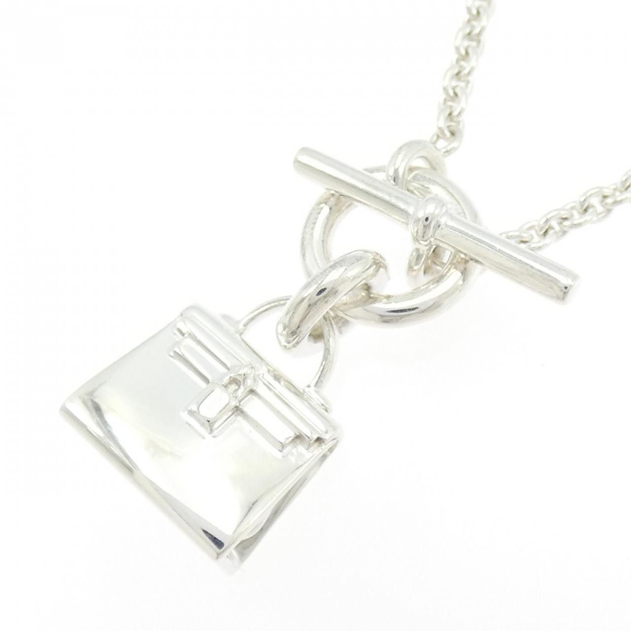 Hermes Hermes Hermès Amulette Kelly 925 Silver Necklace Precious Metal Necklace DUTY FREE for USA Size ONE SIZE - 3 Thumbnail