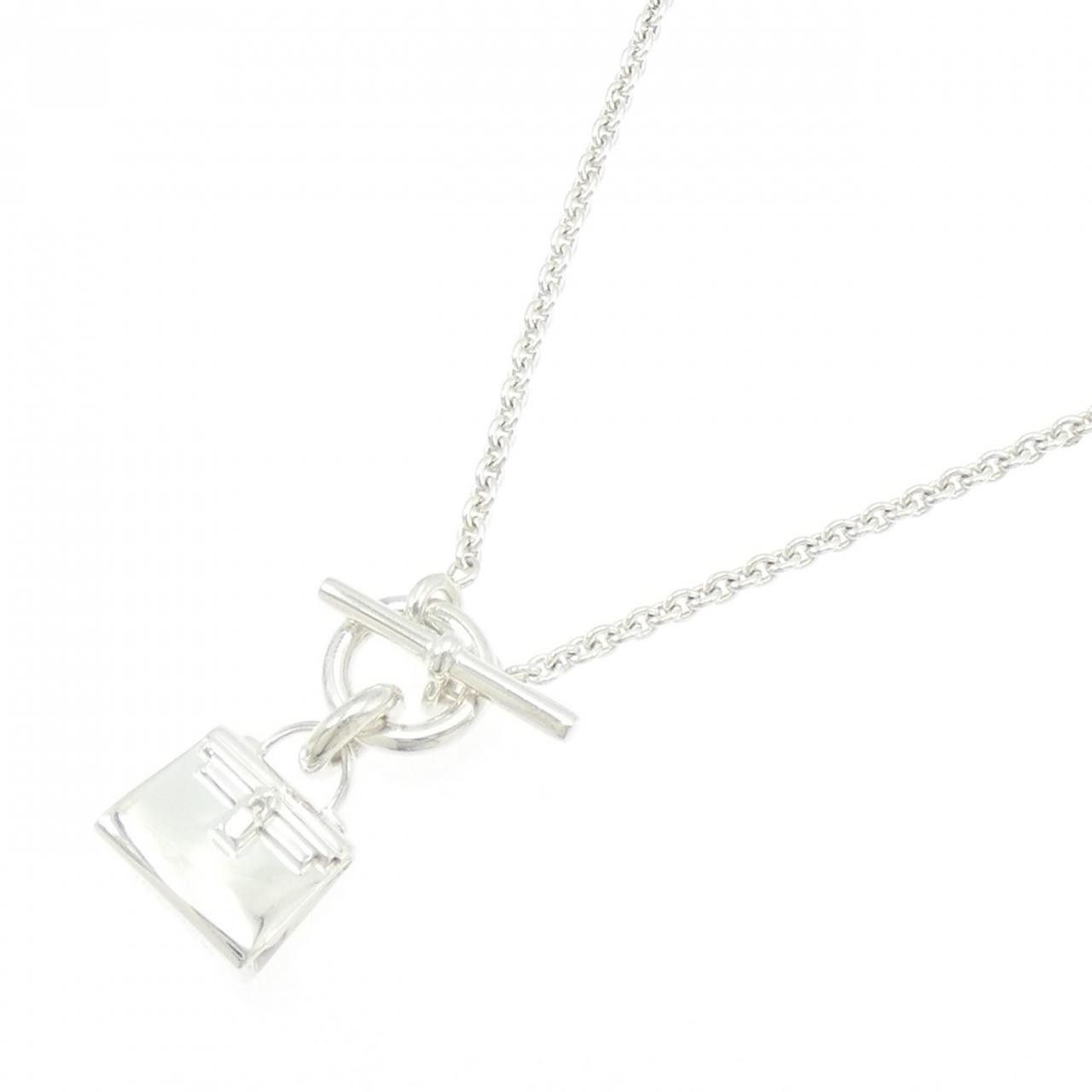 Hermes Hermes Hermès Amulette Kelly 925 Silver Necklace Precious Metal Necklace DUTY FREE for USA Size ONE SIZE - 2 Thumbnail
