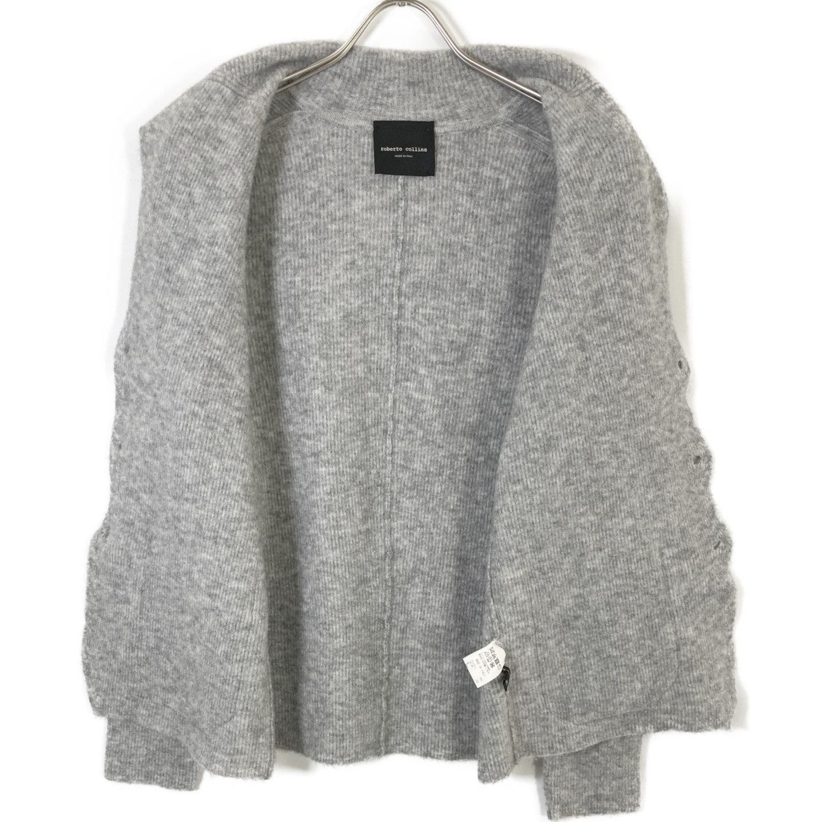 Other Other Roberto Collina Nylon Wool Alpaca Knit Jacket Textile Outerwear DUTY FREE for USA Size ONE SIZE - 3 Thumbnail