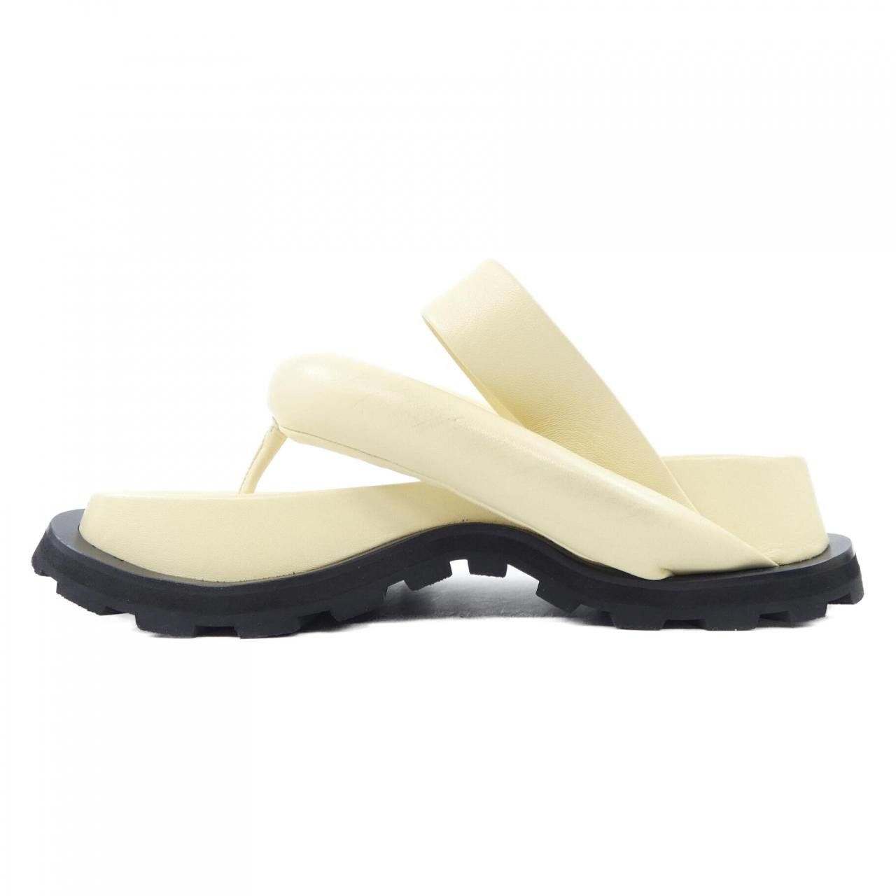 Jil Sander Jil Sander Jil Sander JS36046A Sandals Leather Shoes JS36046A DUTY FREE for USA Size ONE SIZE - 2 Thumbnail