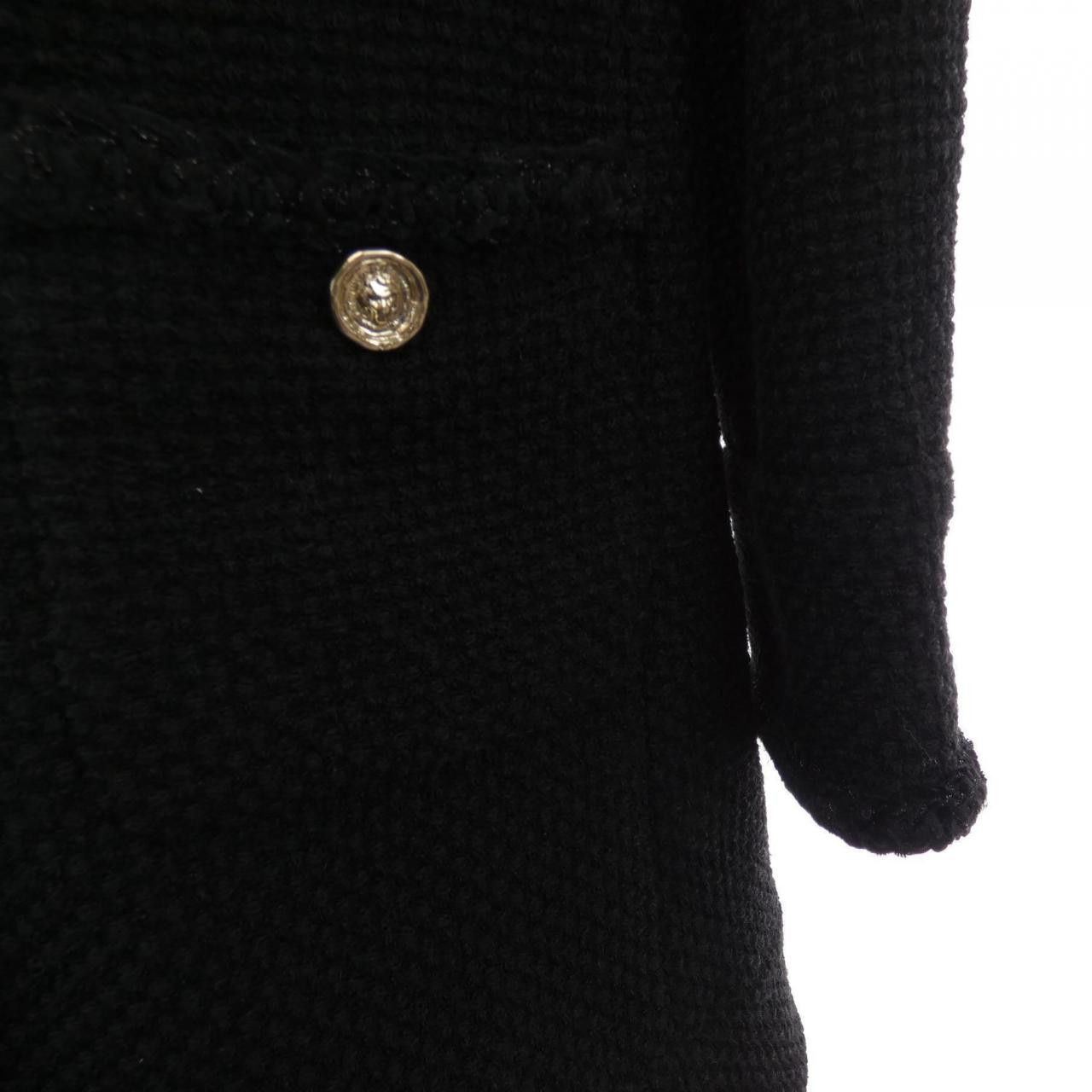 Chanel Chanel Chanel Coat Textile Outerwear P79858V71974 DUTY FREE for USA Size ONE SIZE - 7 Thumbnail