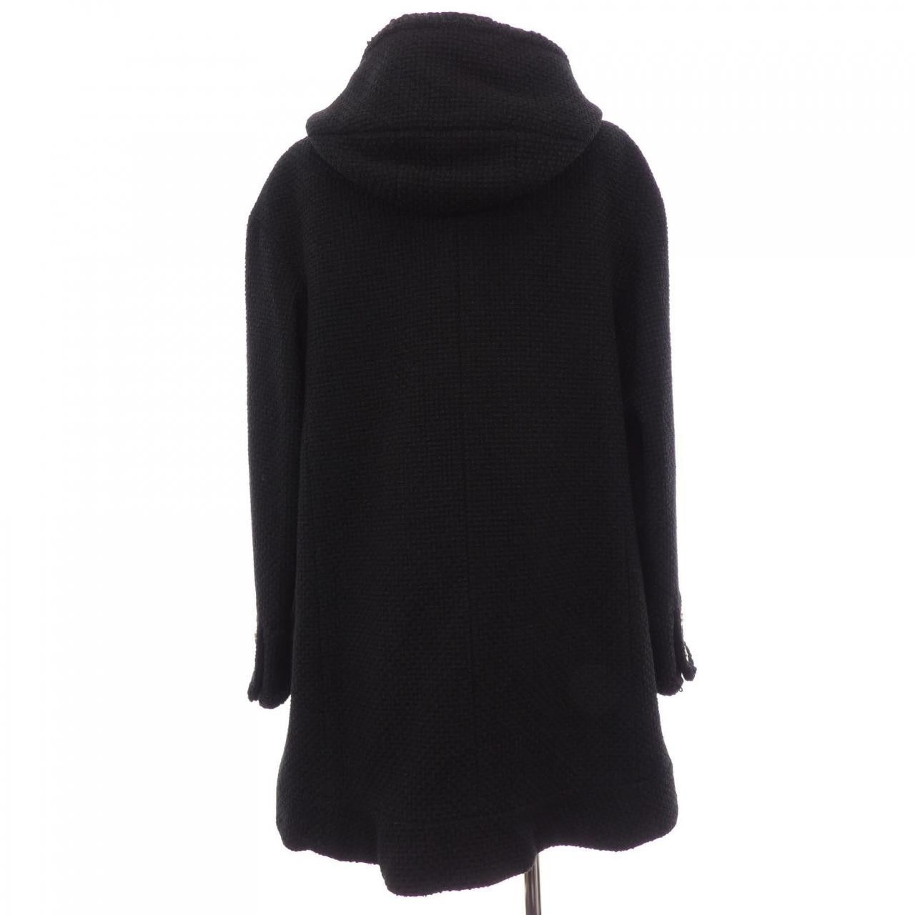Chanel Chanel Chanel Coat Textile Outerwear P79858V71974 DUTY FREE for USA Size ONE SIZE - 2 Thumbnail