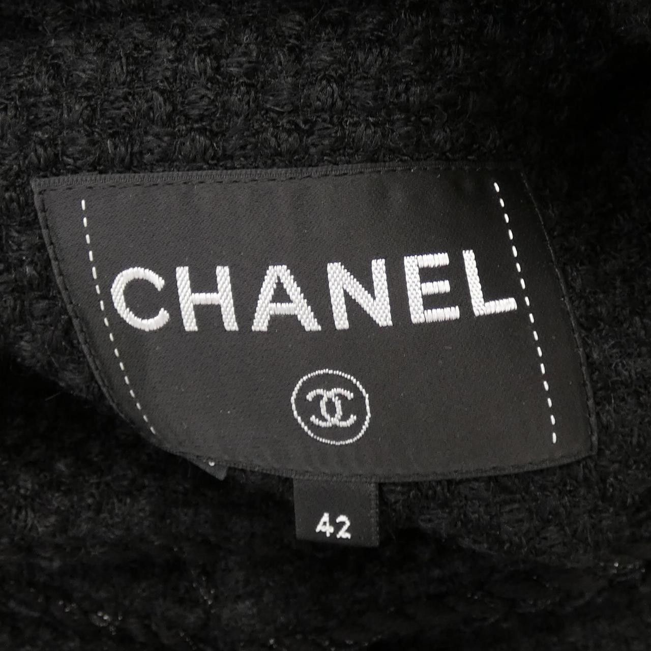 Chanel Chanel Chanel Coat Textile Outerwear P79858V71974 DUTY FREE for USA Size ONE SIZE - 5 Thumbnail
