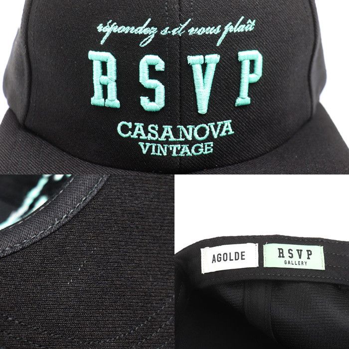 Other Other CASANOVA×RSVP CAP 15th Anniversary Cap Textile Hats A804B DUTY FREE for USA Size ONE SIZE - 7 Thumbnail