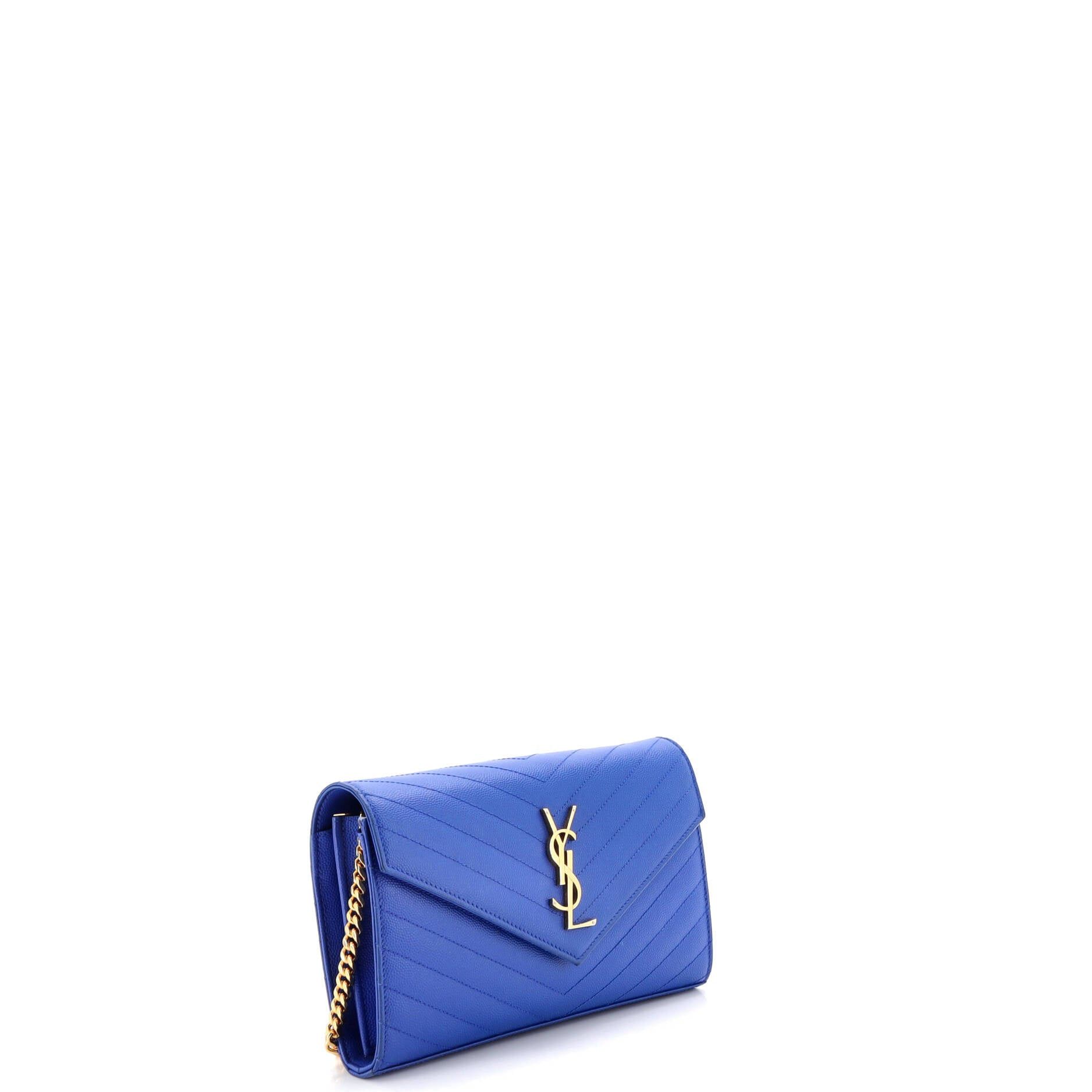 Saint Laurent Paris Classic Monogram Wallet on Chain Size ONE SIZE - 2 Thumbnail