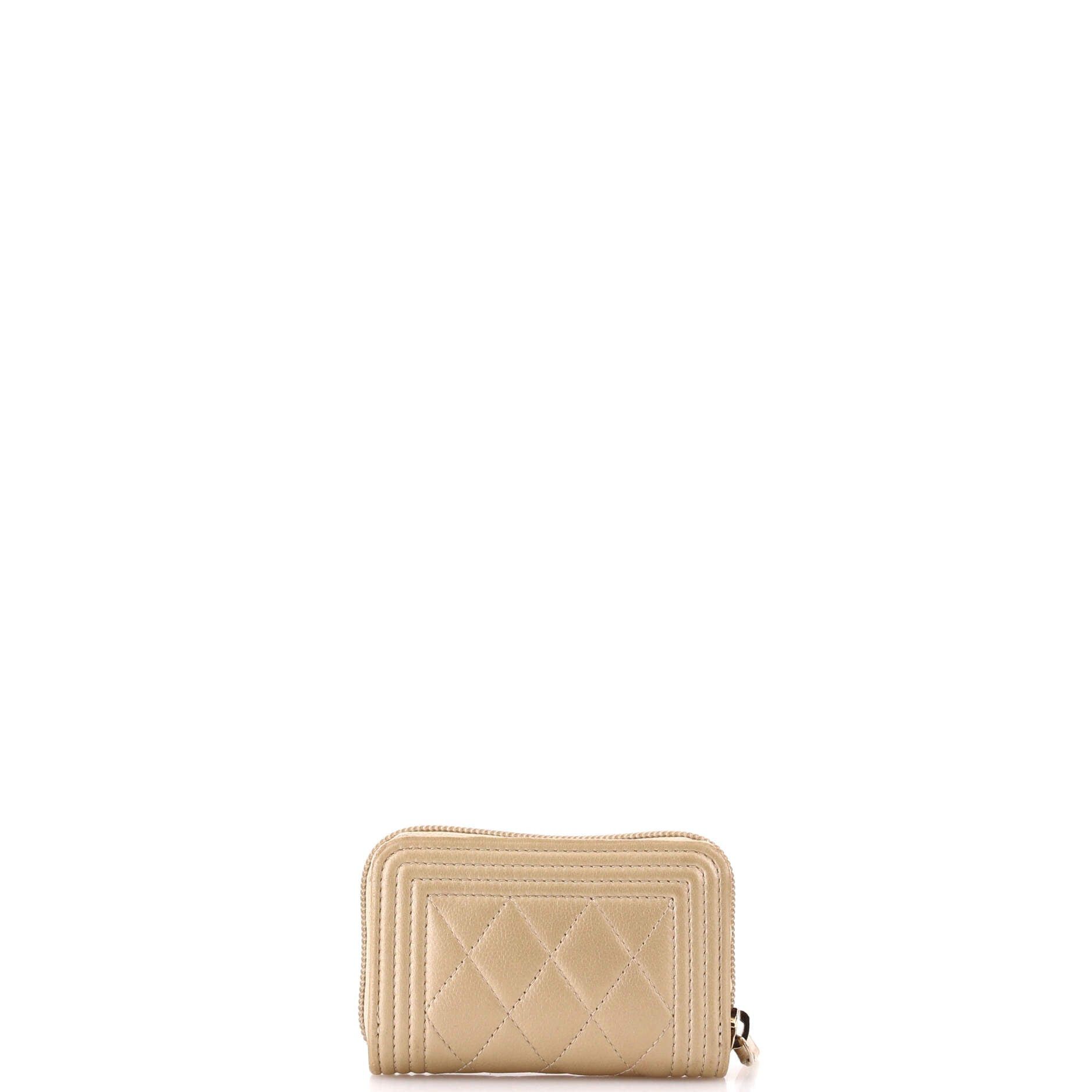 Chanel Boy Zip Coin Purse Size ONE SIZE - 3 Thumbnail