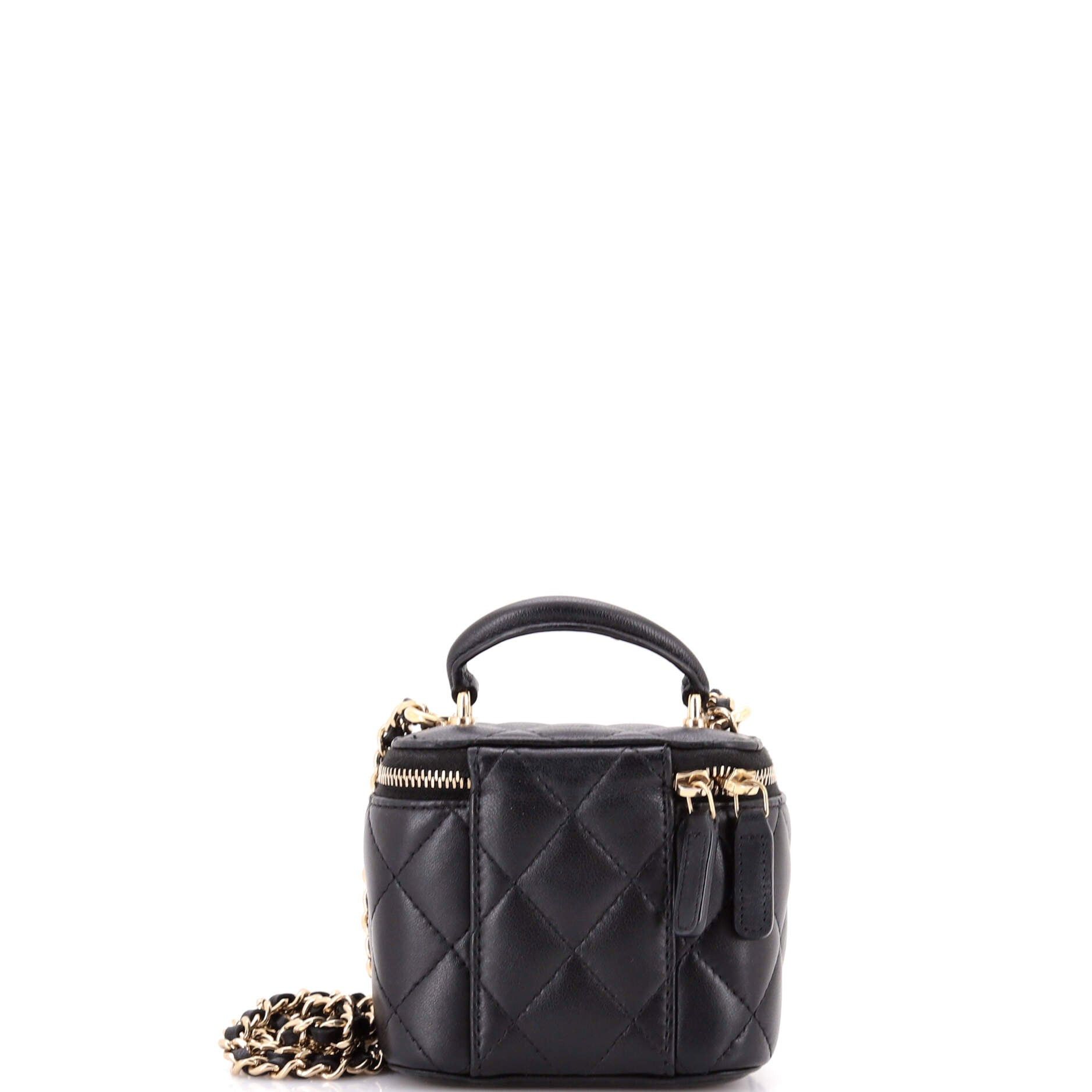 Chanel Classic Top Handle Vanity Case with Chain Size ONE SIZE - 3 Thumbnail
