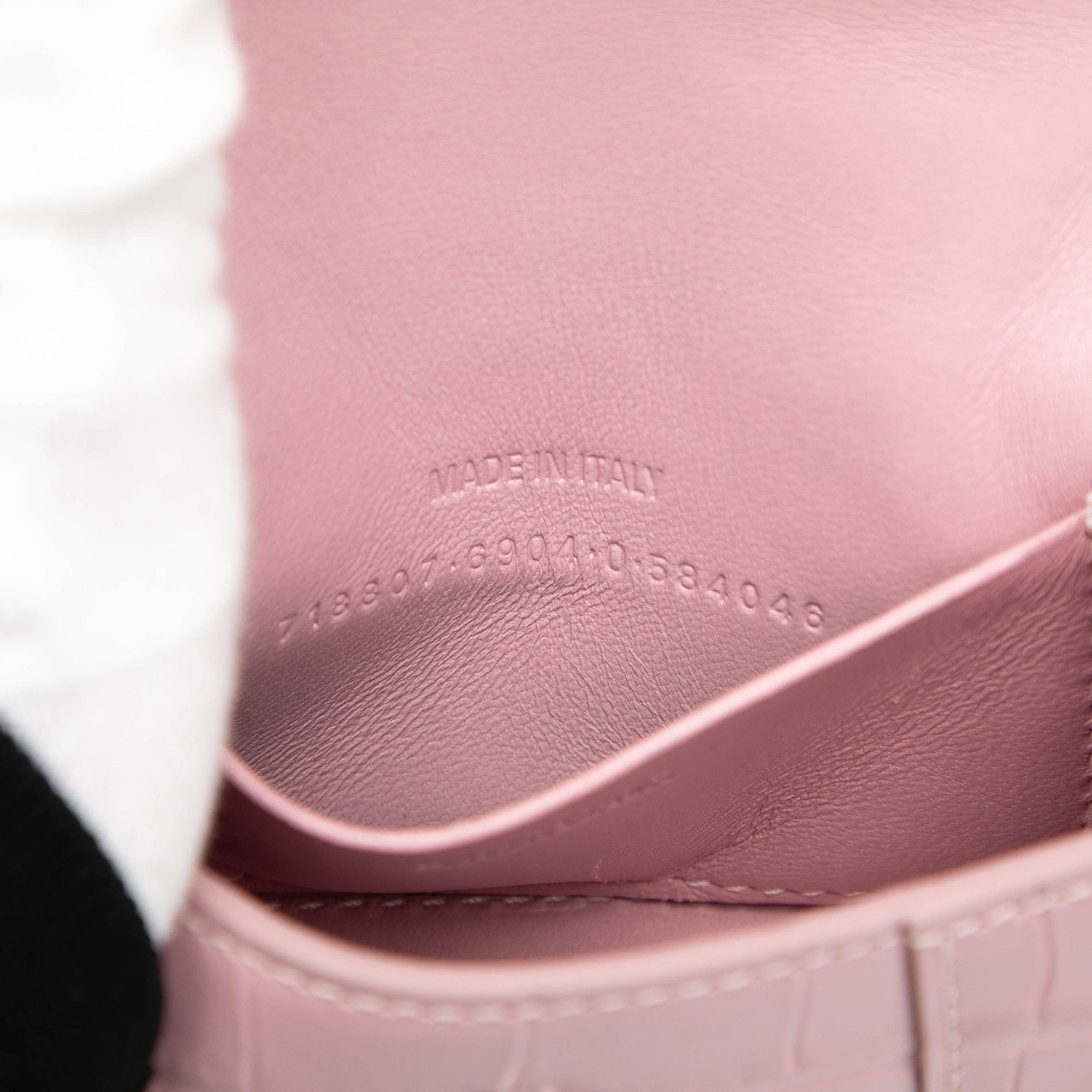 Balenciaga Balenciaga Nano Croc Embossed Hourglass Top Handle Bag Size ONE SIZE - 6 Thumbnail