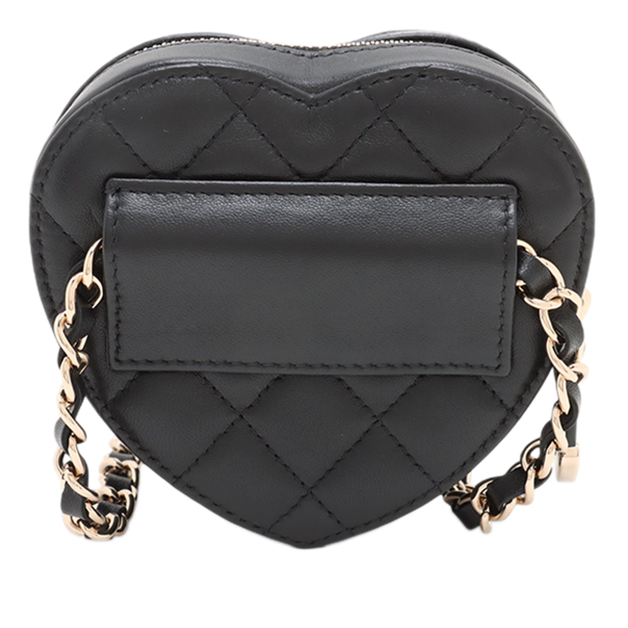 Chanel Chanel Mini Lambskin CC in Love Heart Belt Bag Size ONE SIZE - 4 Thumbnail