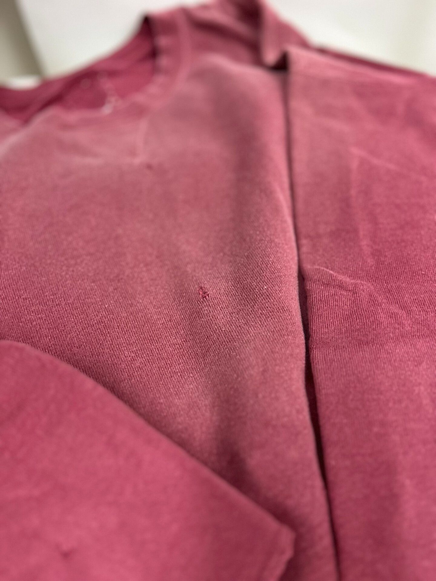 Visvim VISVIM Amplus Sweat 3/4 Crash Red Size US XL / EU 56 / 4 - 3 Thumbnail