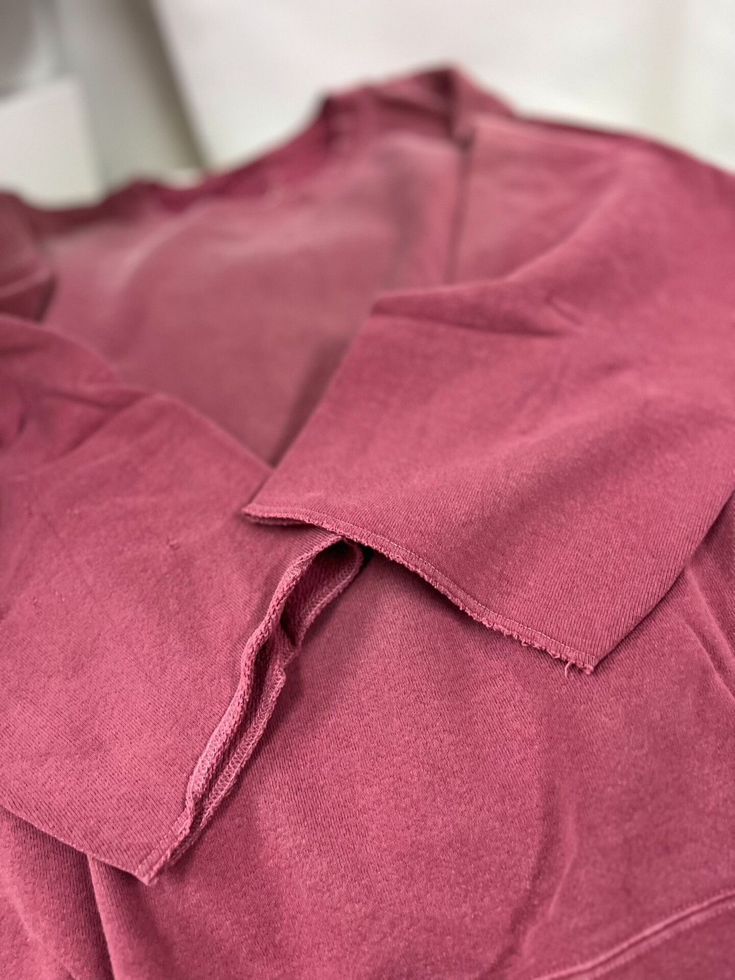 Visvim VISVIM Amplus Sweat 3/4 Crash Red Size US XL / EU 56 / 4 - 4 Thumbnail