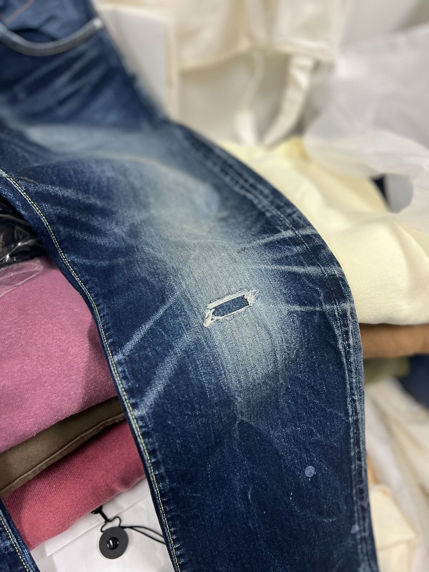 Visvim VISVIM SOCIAL SCULPTURE 01 Slim Denim Size US 26 / EU 42 - 6 Thumbnail