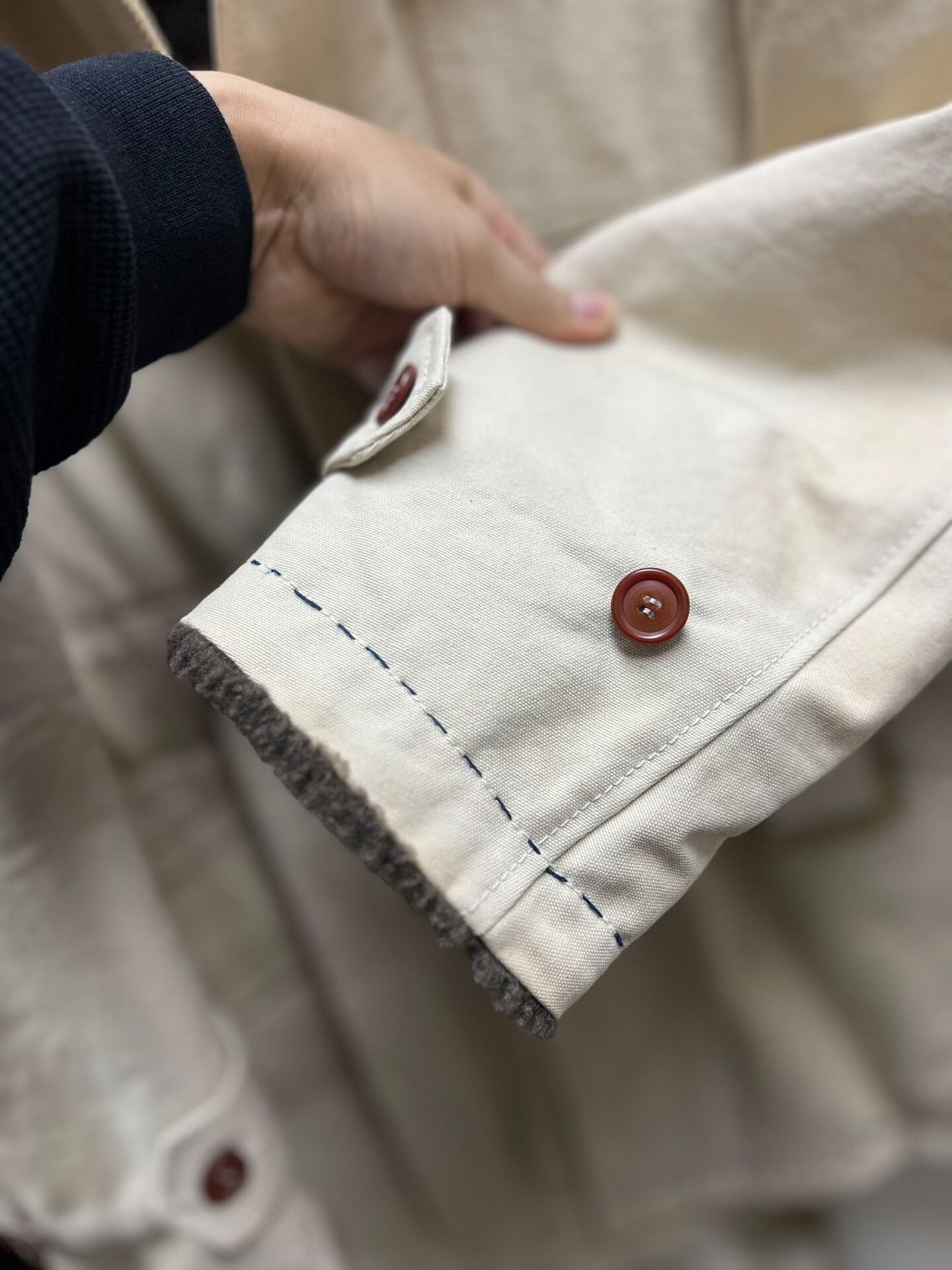 Visvim VISVIM Admiral Parka IT in Ivory Size US S / EU 44-46 / 1 - 5 Thumbnail