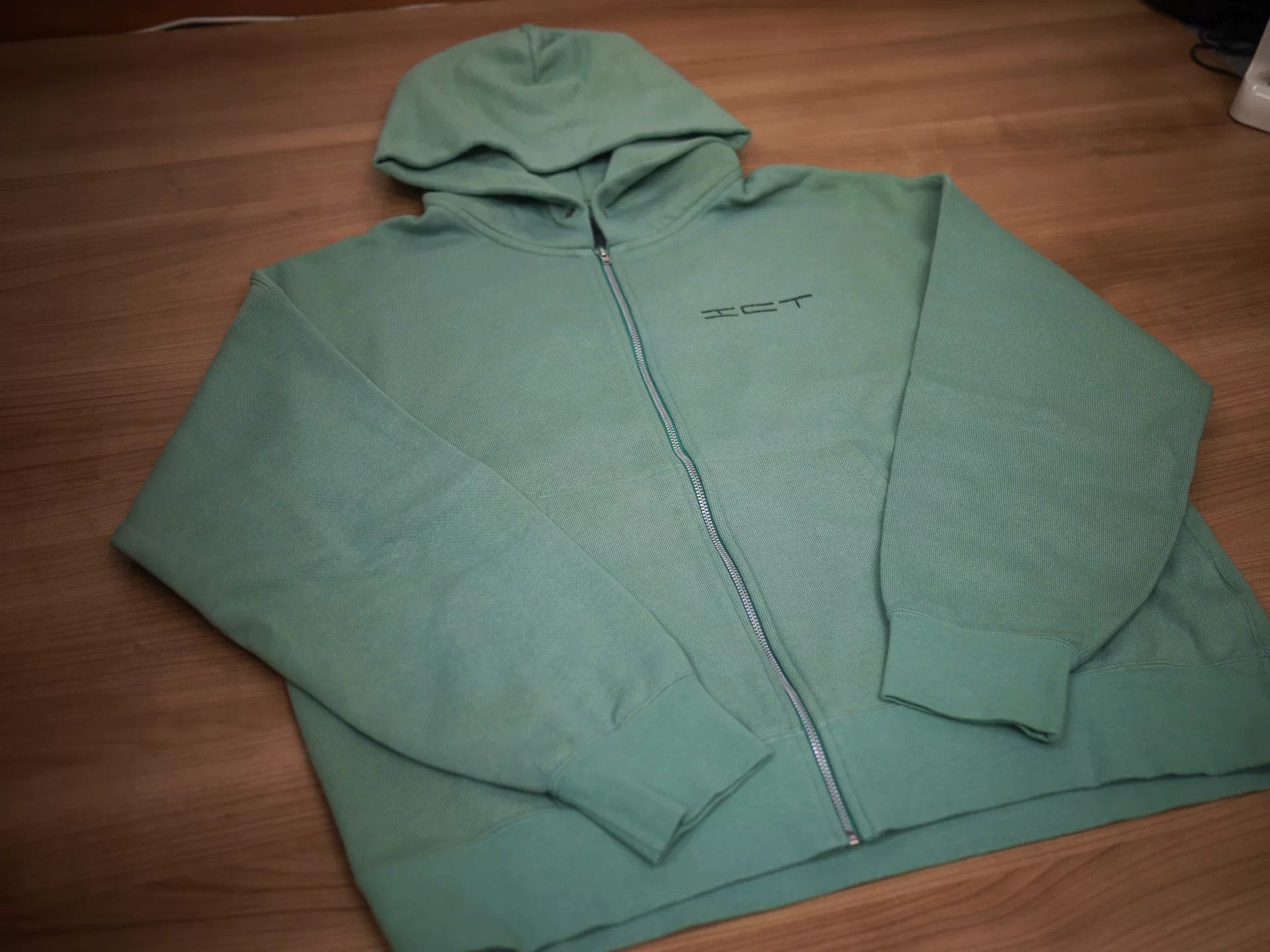 Visvim VISVIM Jumbo SB Hoodie F.Z in Light Green Size US L / EU 52-54 / 3 - 2 Thumbnail