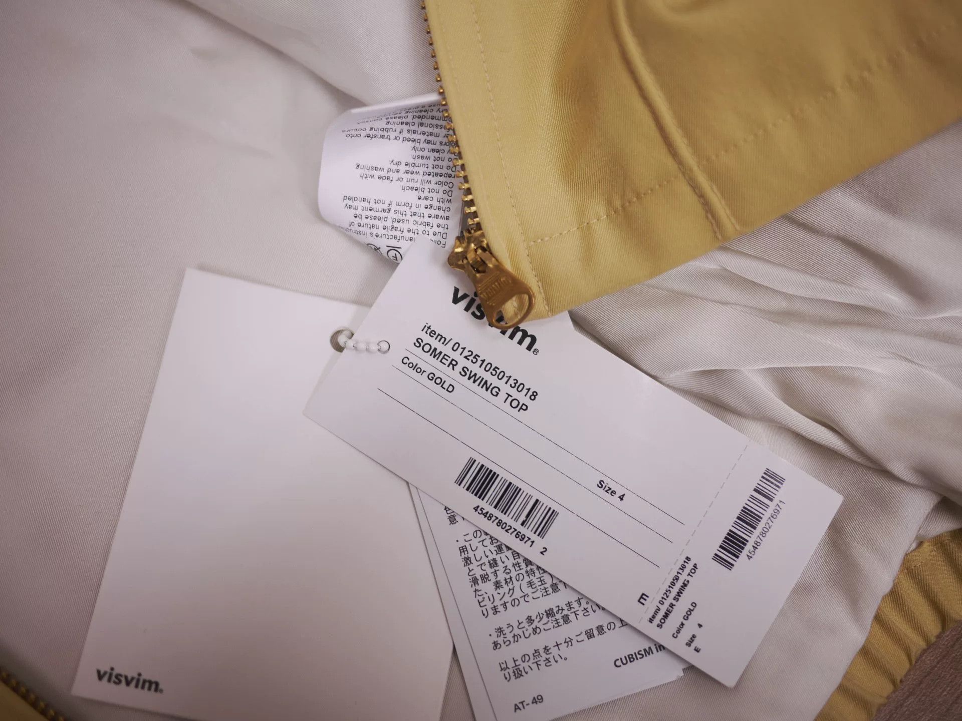 Visvim VISVIM Somer Swing Top Jacket for Sale Size US XL / EU 56 / 4 - 9 Thumbnail