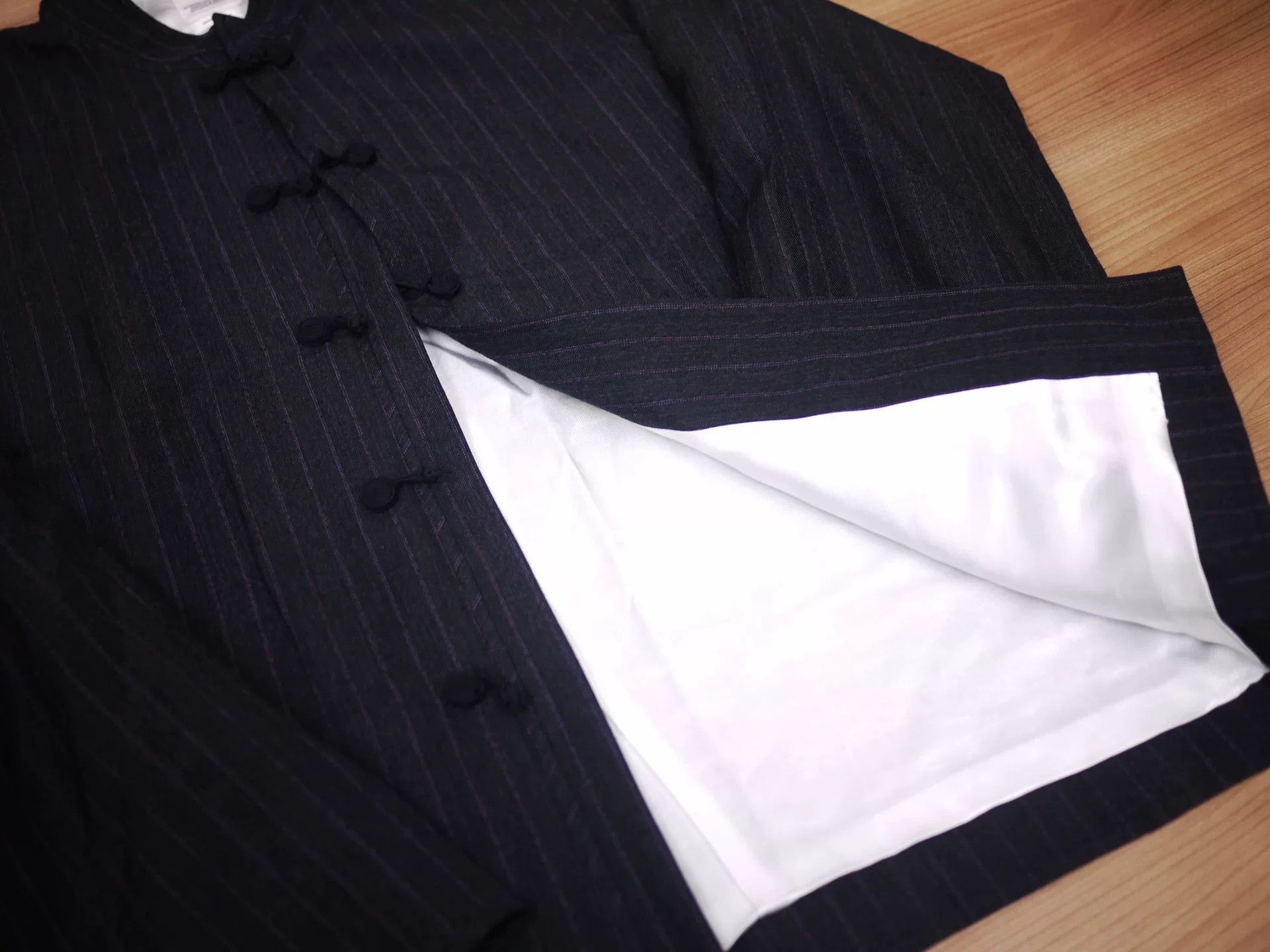 Visvim VISVIM DHARIA SHIRT PINSTRIPE BLACK Size US L / EU 52-54 / 3 - 4 Thumbnail