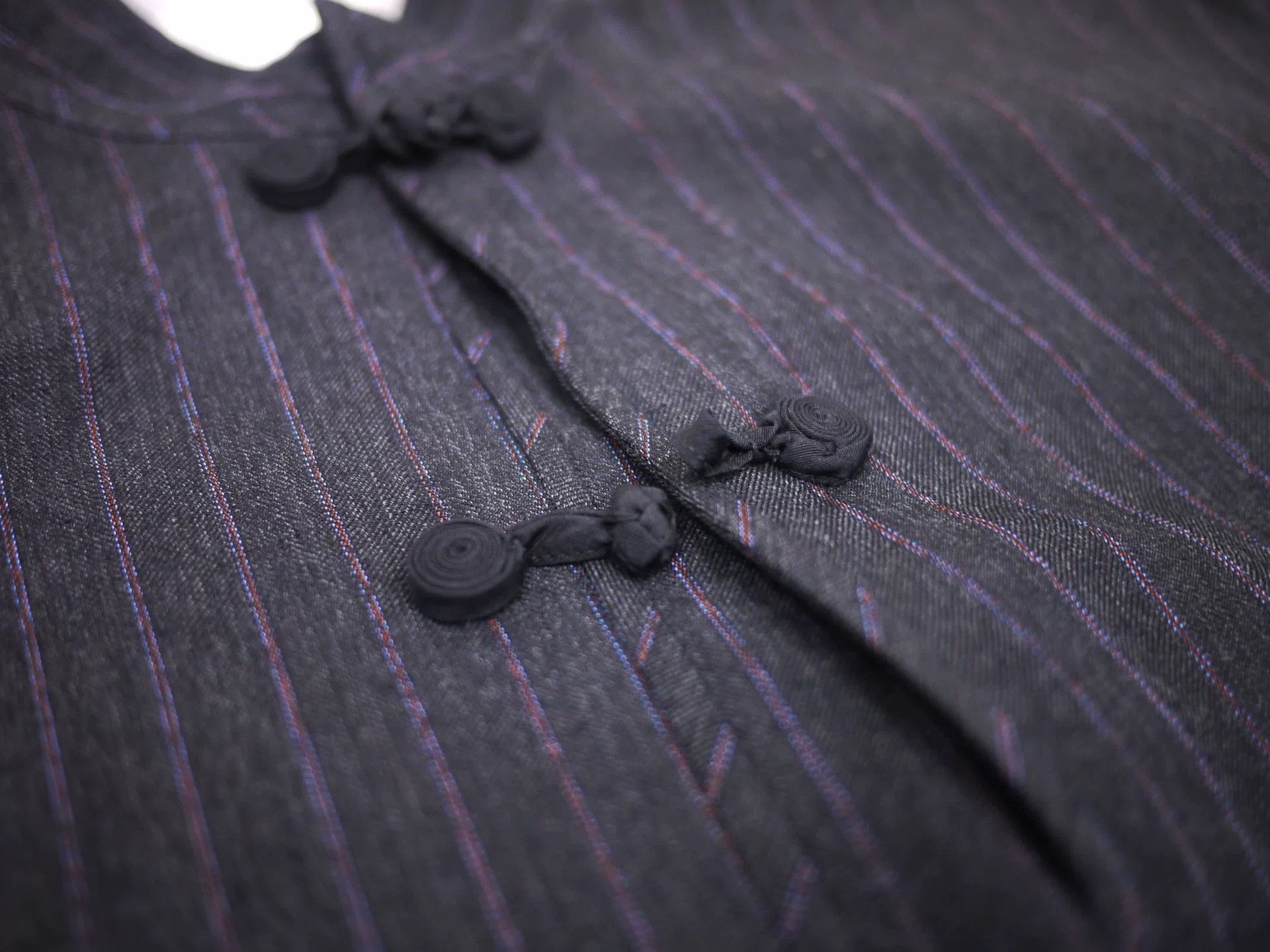 Visvim VISVIM DHARIA SHIRT PINSTRIPE BLACK Size US L / EU 52-54 / 3 - 5 Thumbnail