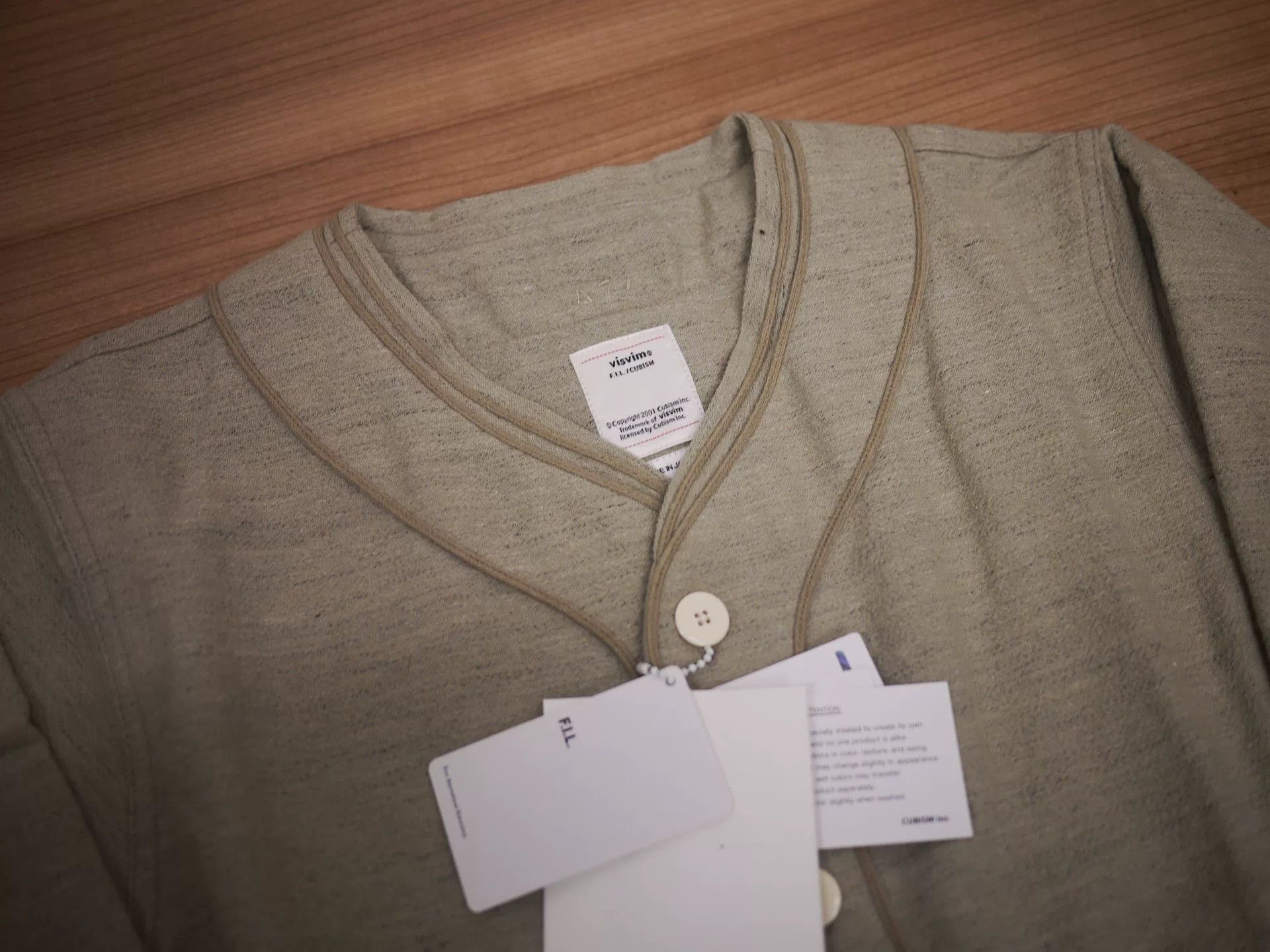 Visvim VISVIM Dogout Shirt in Grey Size US M / EU 48-50 / 2 - 4 Thumbnail