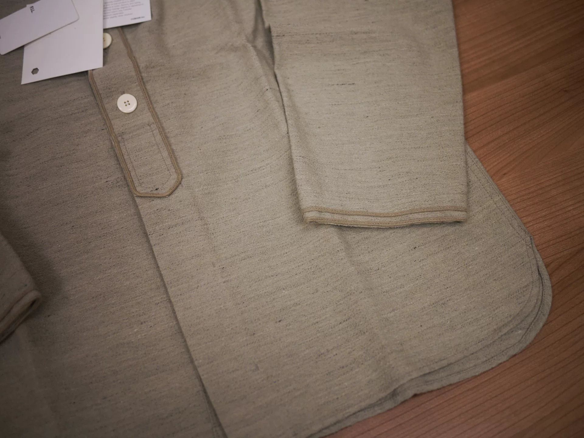 Visvim VISVIM Dogout Shirt in Grey Size US M / EU 48-50 / 2 - 3 Thumbnail
