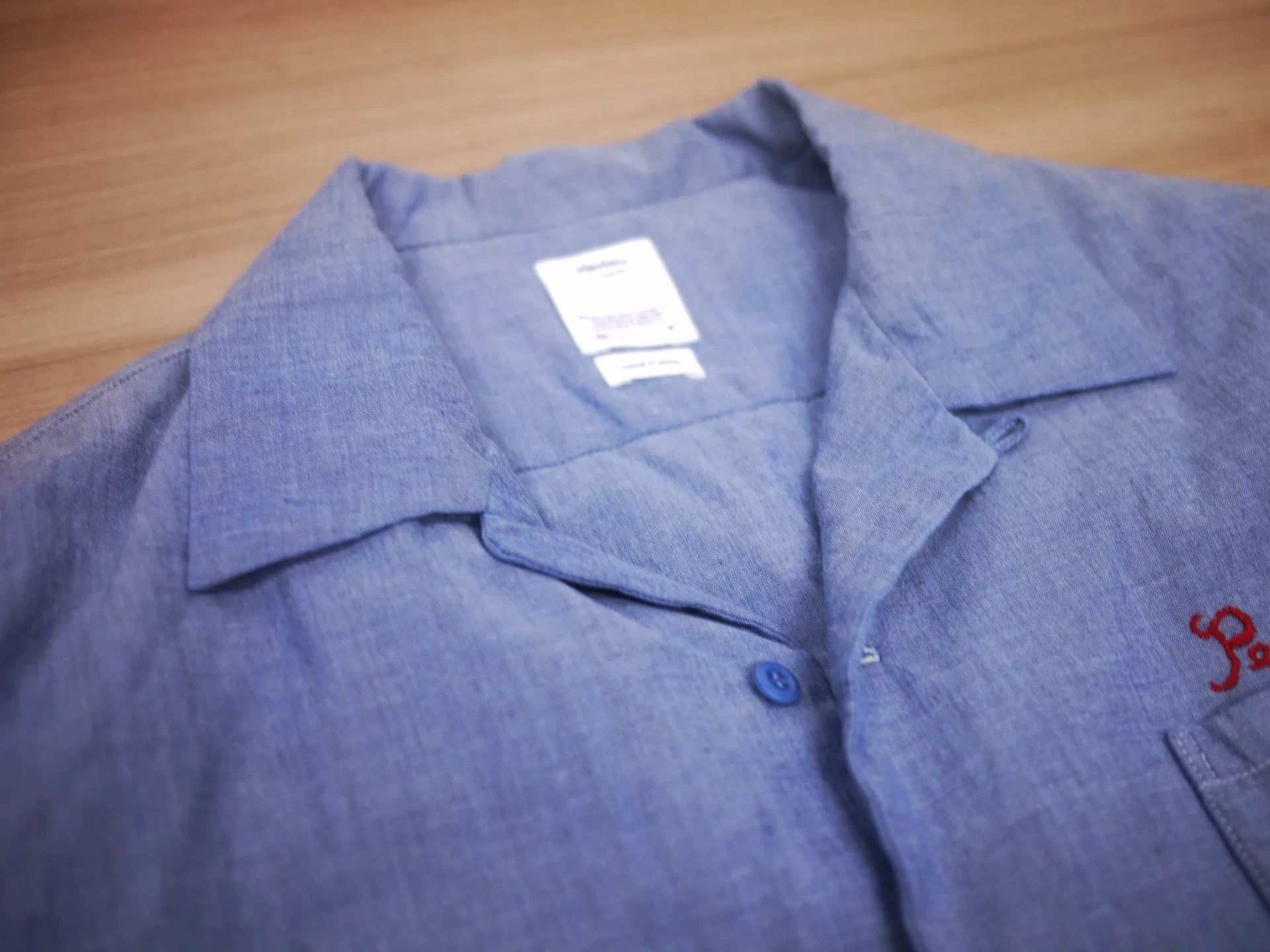 Visvim VISVIM 24AW WALLIS DOWN SHIRT INDIGO Size US XL / EU 56 / 4 - 4 Thumbnail