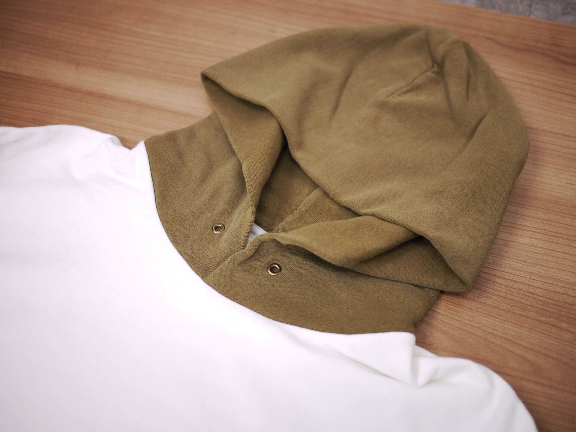 Visvim Visvim Jumbo Hoodie P.O Crash Olive Size US L / EU 52-54 / 3 - 4 Thumbnail