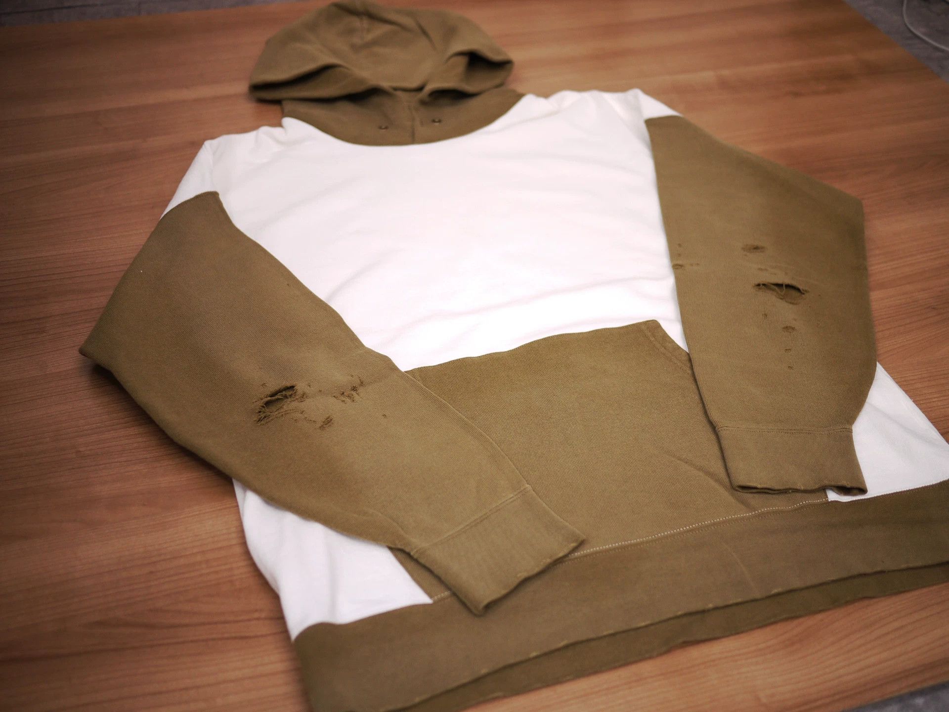 Visvim Visvim Jumbo Hoodie P.O Crash Olive Size US L / EU 52-54 / 3 - 2 Thumbnail