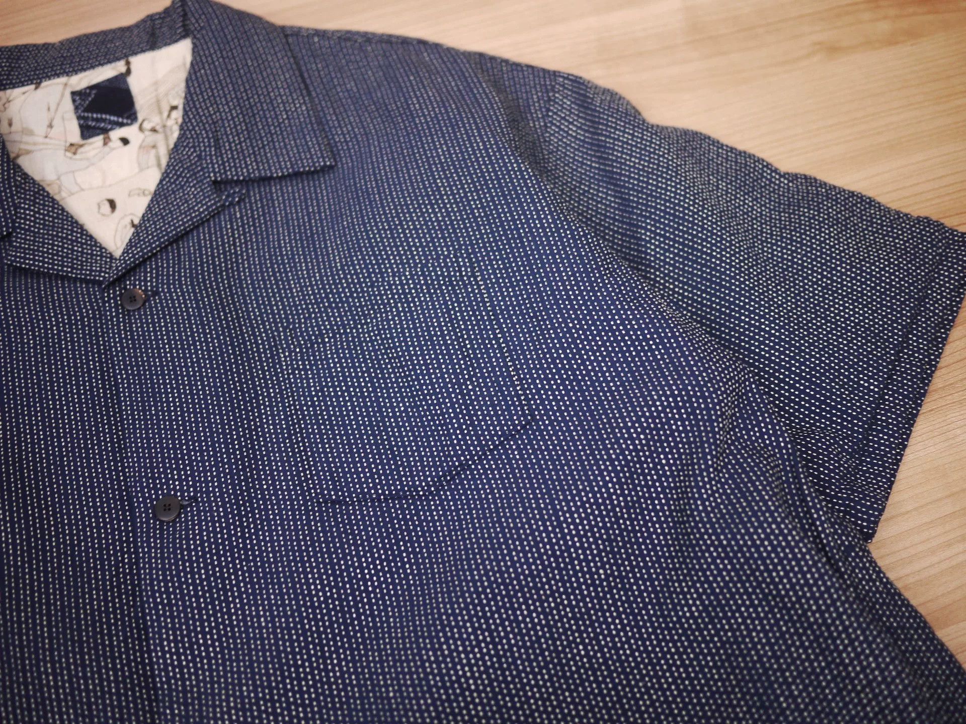 Visvim VISVIM ICT Wallis Down Shirt Navy Size US XL / EU 56 / 4 - 3 Thumbnail